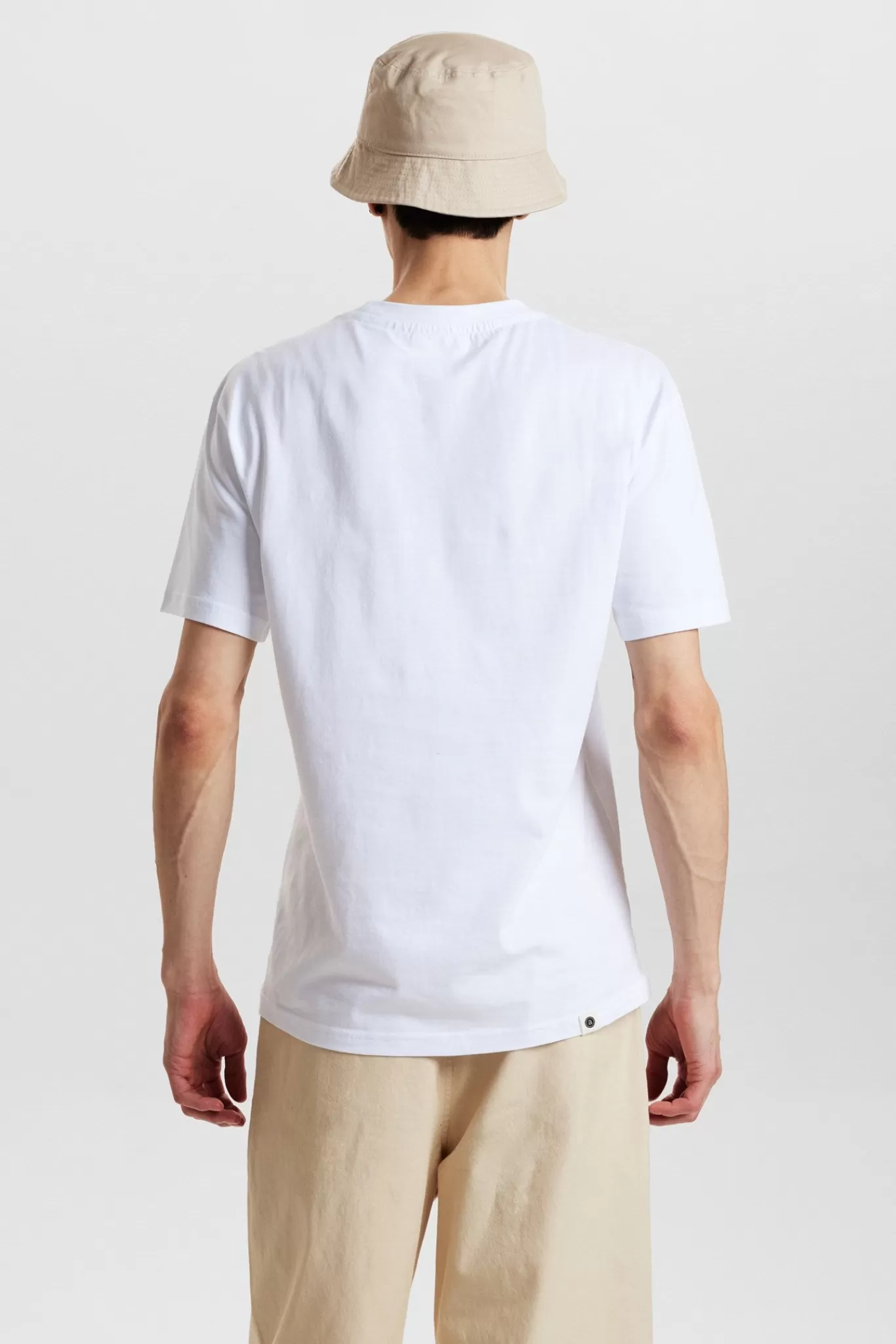 Anerkjendt Tees<Akkikki S/S Logo Tee Noos - White