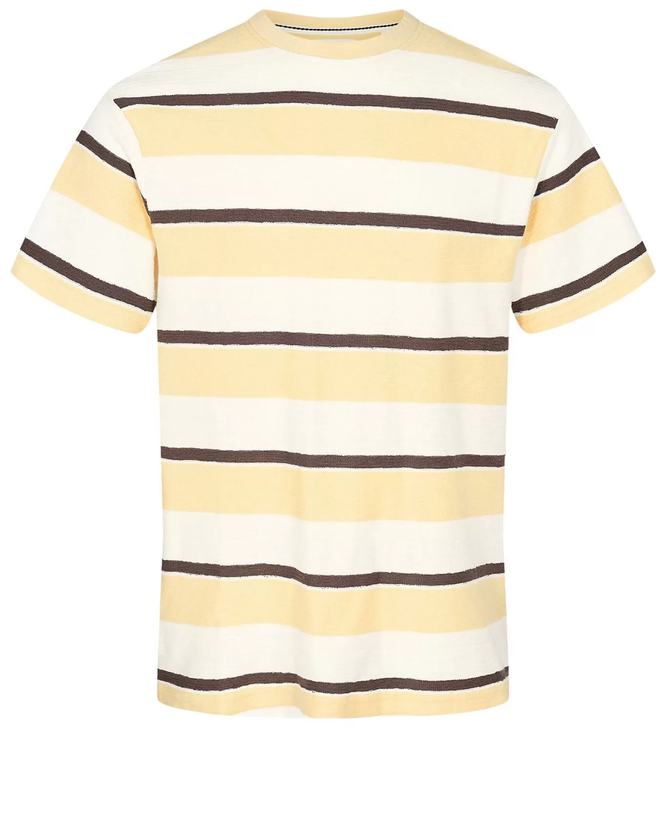 Anerkjendt Tees<Akkikki S/S Stripe Frotte - Impala