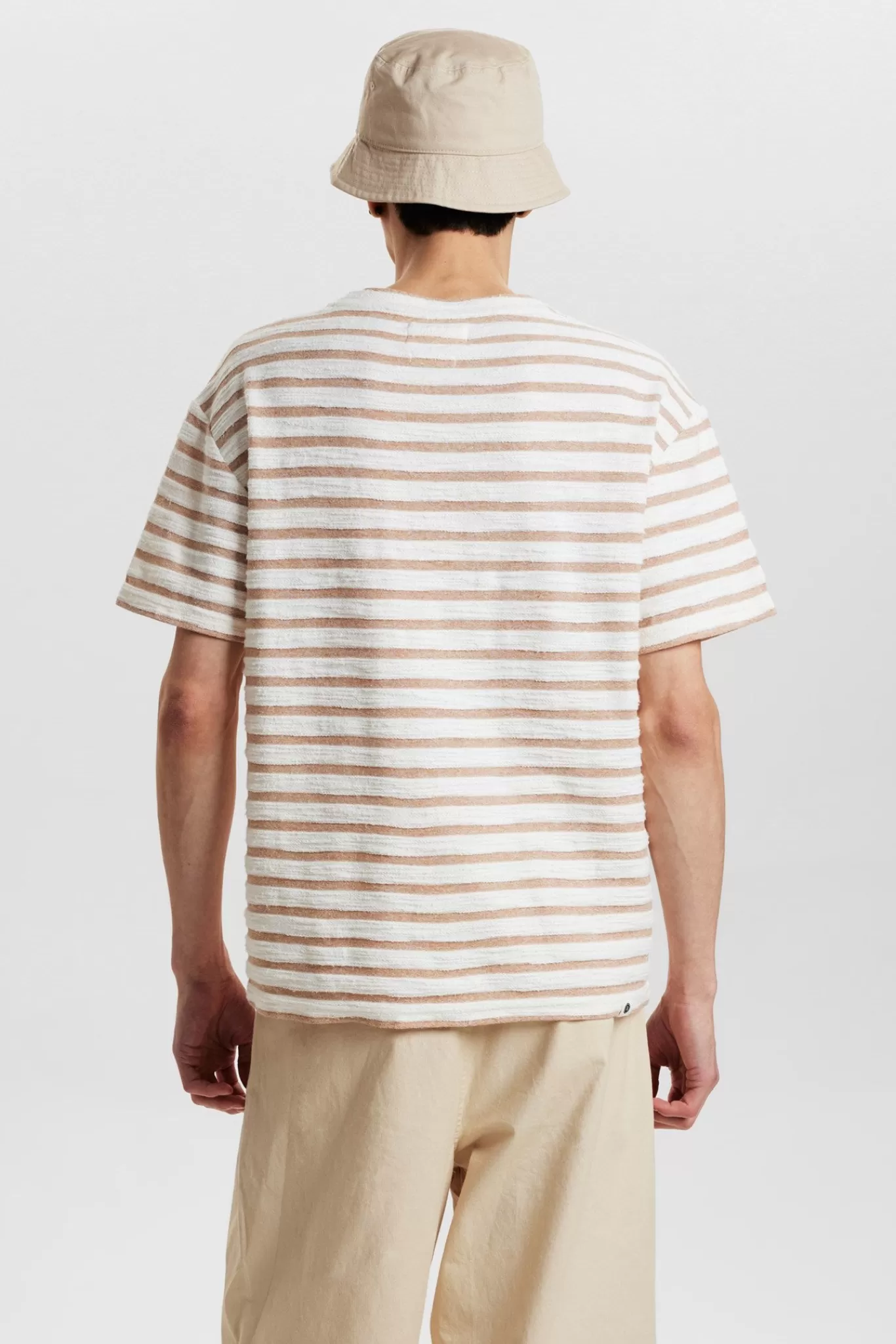 Anerkjendt Tees<Akkikki S/S Structure Stripe - Incense