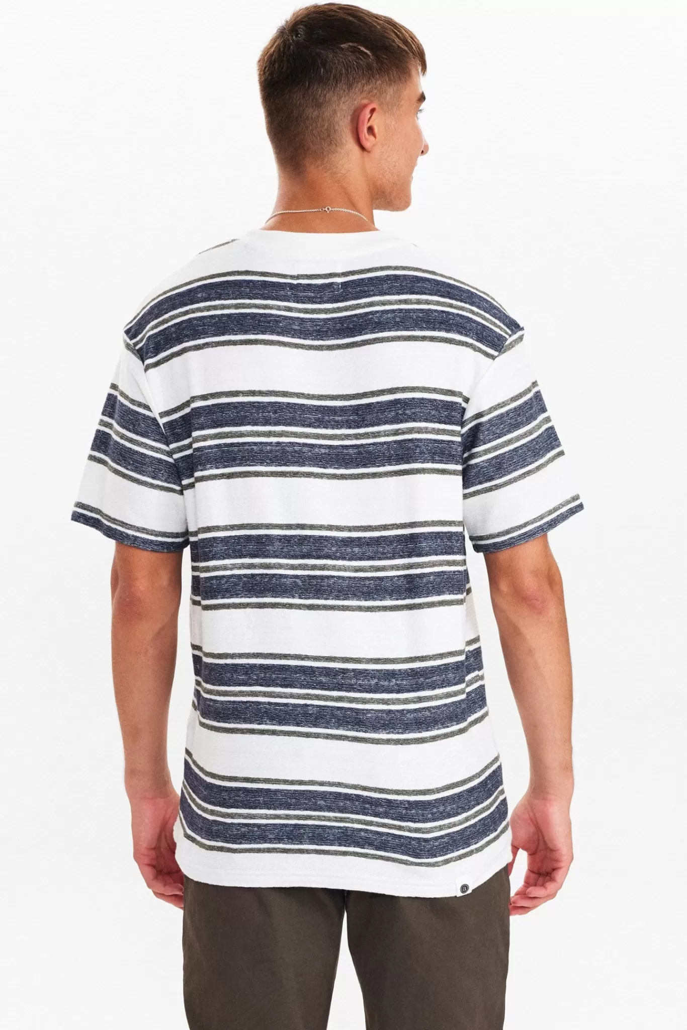 Anerkjendt Tees<Akkikki Stripe 2 Tee - Tofu