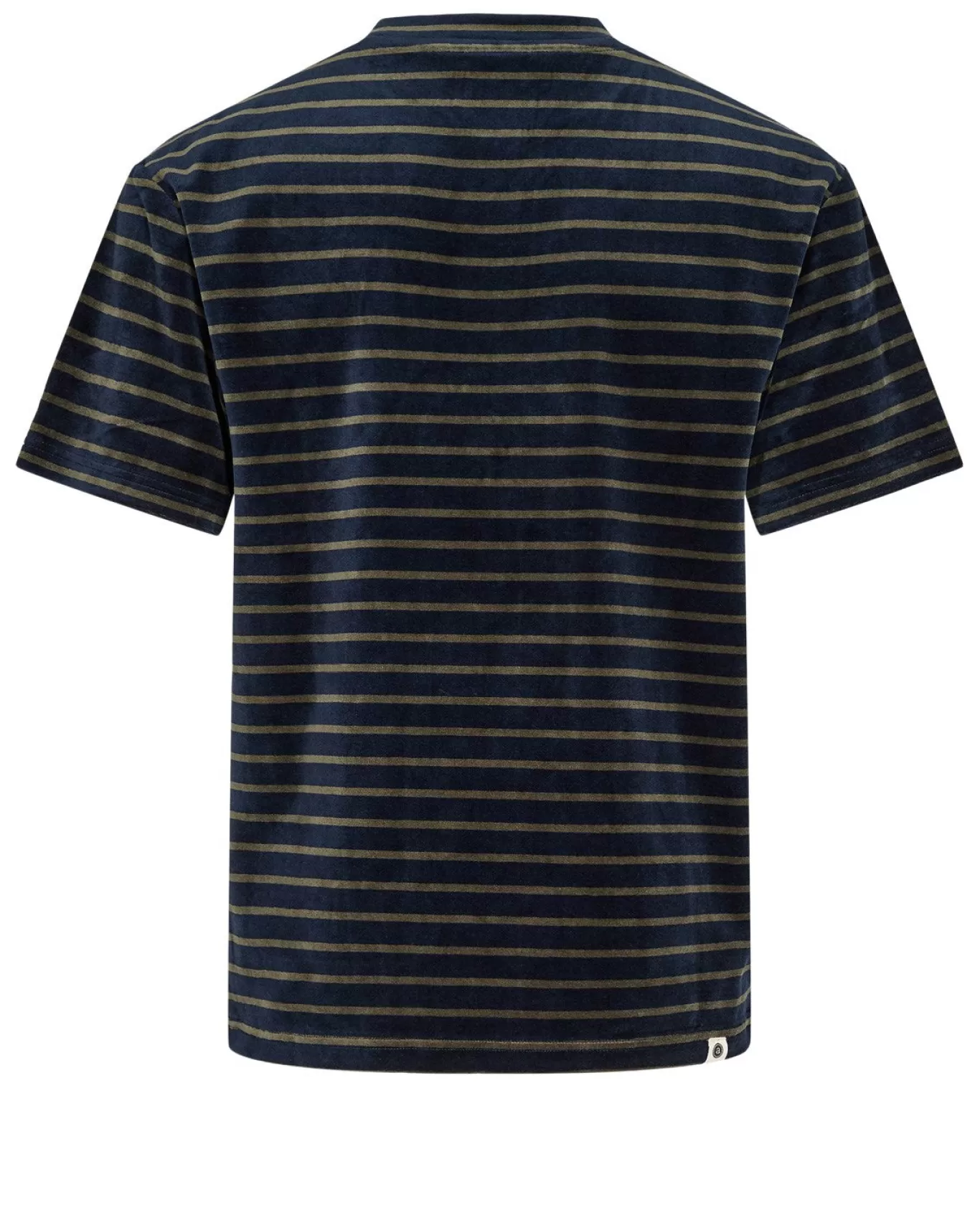 Anerkjendt Tees<Akkikki Velvet Stripe Tee - Sky Captain