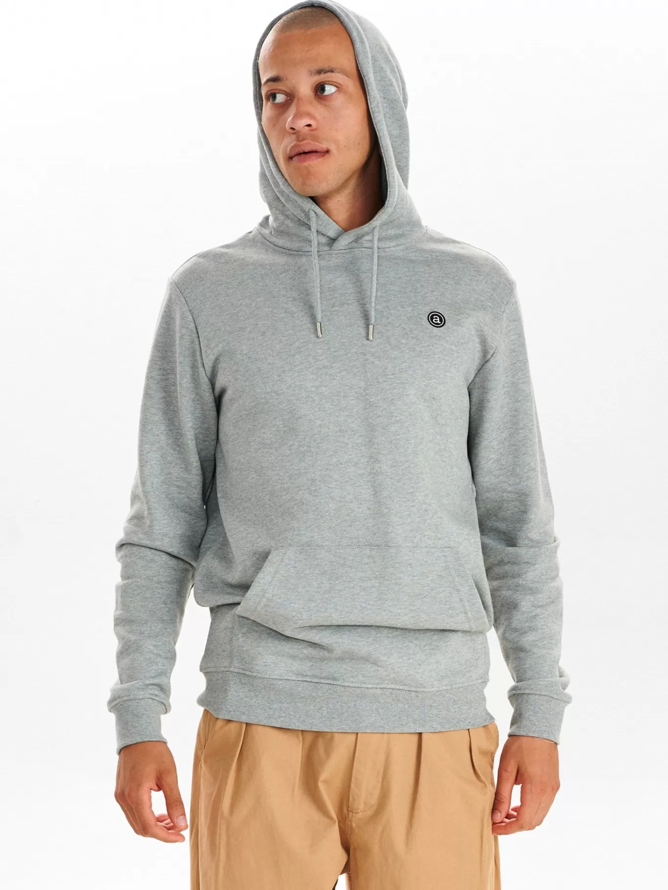 Anerkjendt Sweatshirts<Akknigel Noos Hoodie - Light Grey Mel