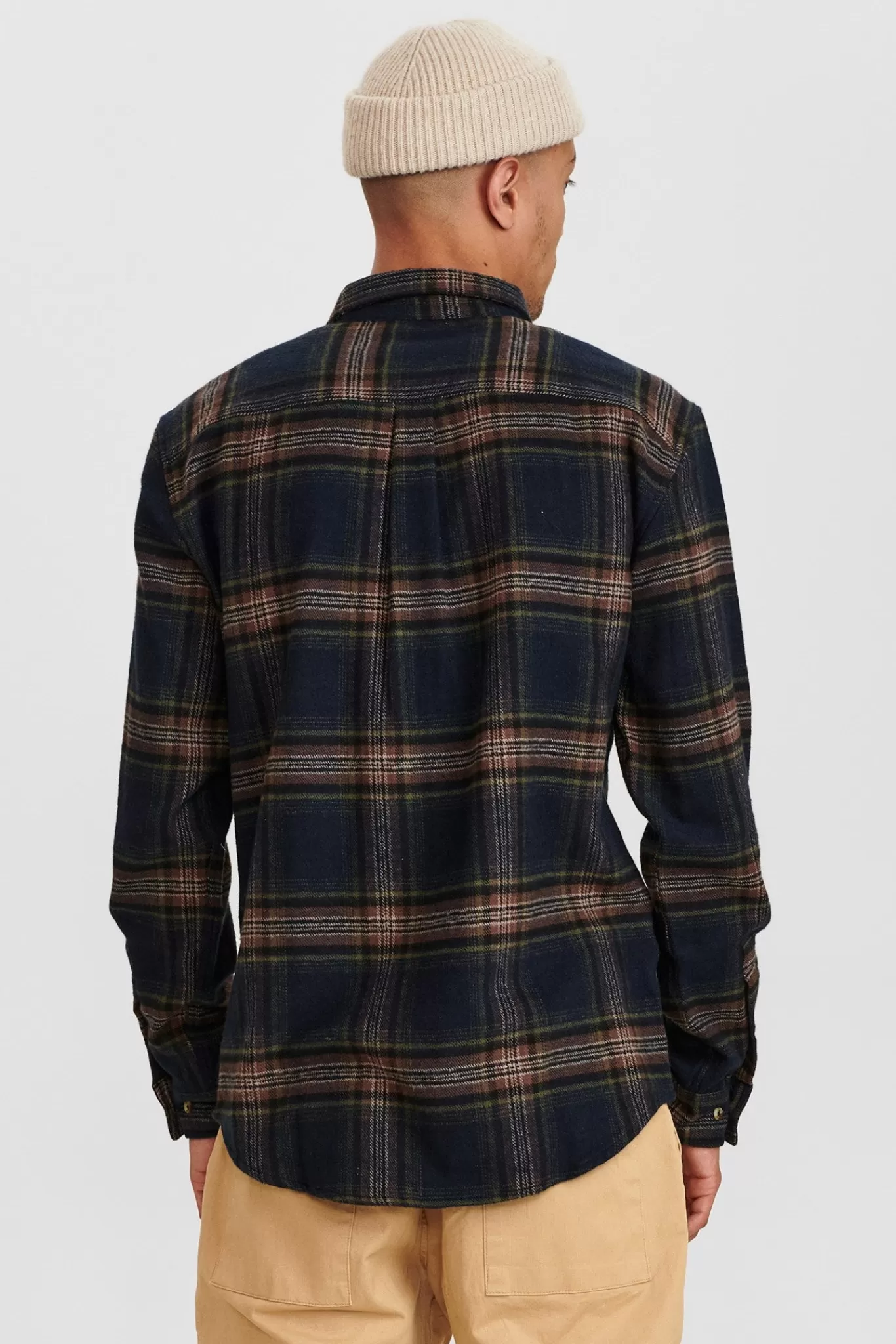 Anerkjendt Shirts<Akkonrad Brushed Check Shirt - Deep Forrest