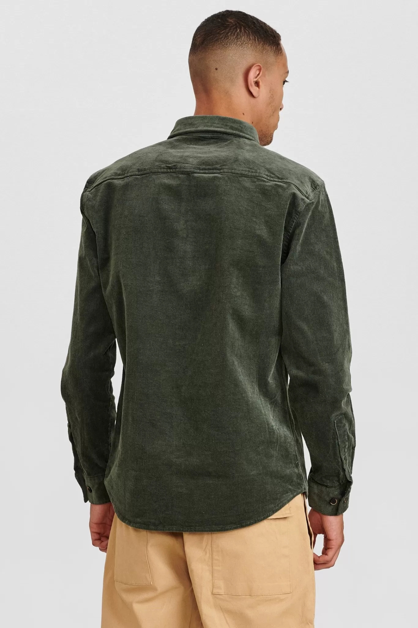 Anerkjendt Shirts<Akkonrad Cord Shirt - Deep Forrest