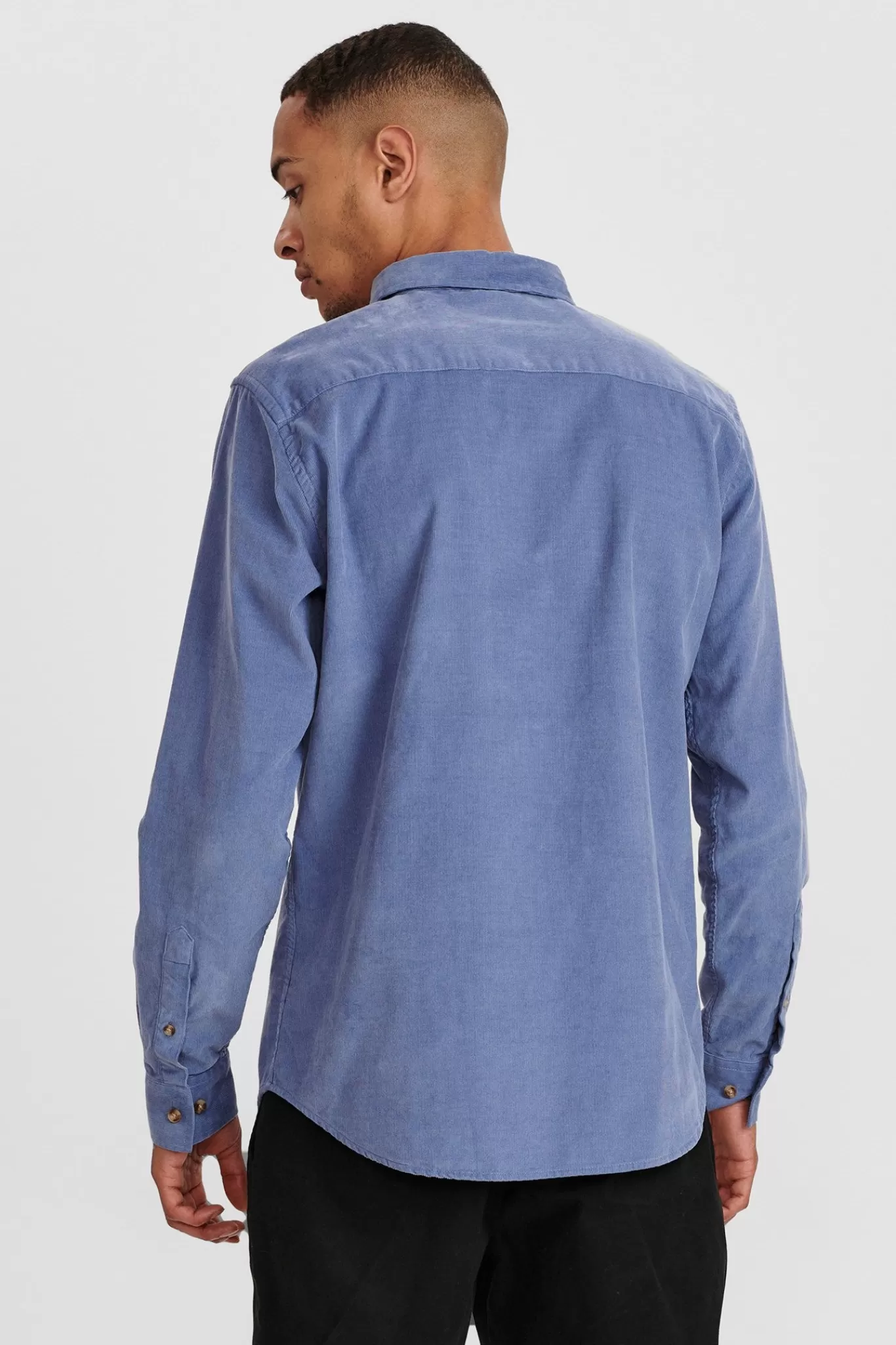 Anerkjendt Shirts<Akkonrad Corduroy Shirt - Copen Blue