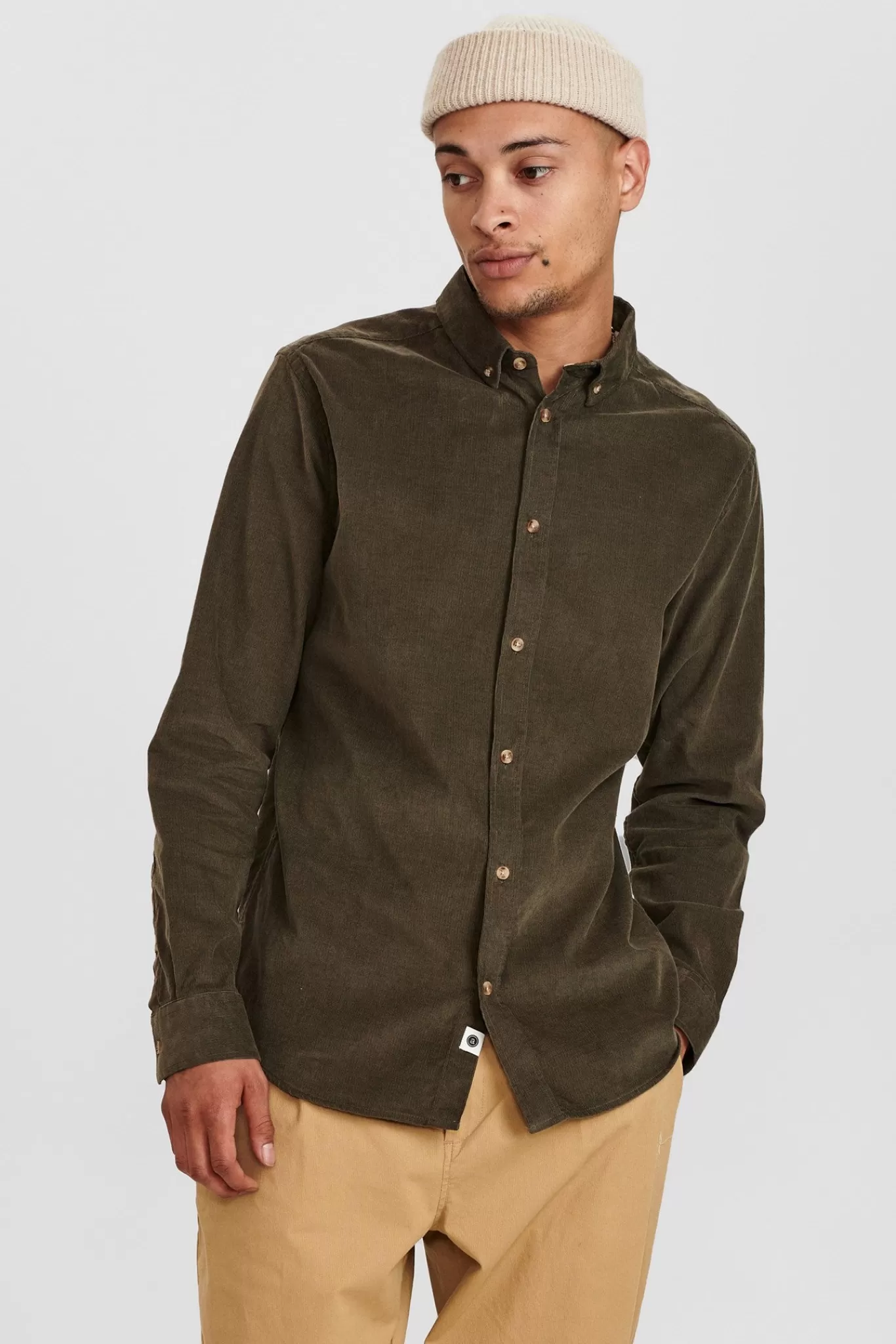 Anerkjendt Shirts<Akkonrad Corduroy Shirt - Cypress