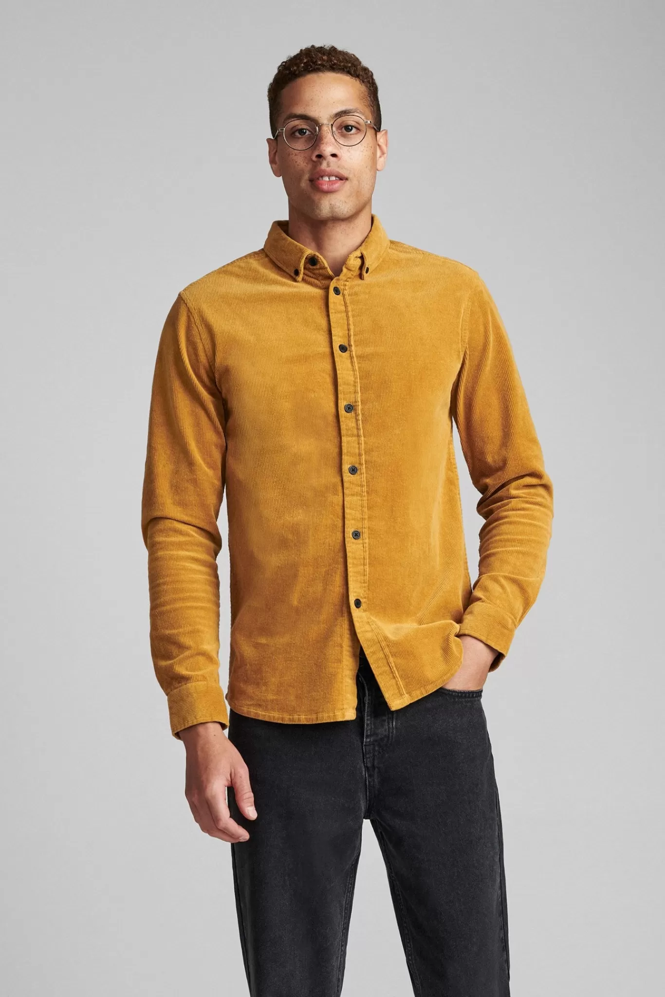 Anerkjendt Shirts<Akkonrad Corduroy Shirt - Dijon