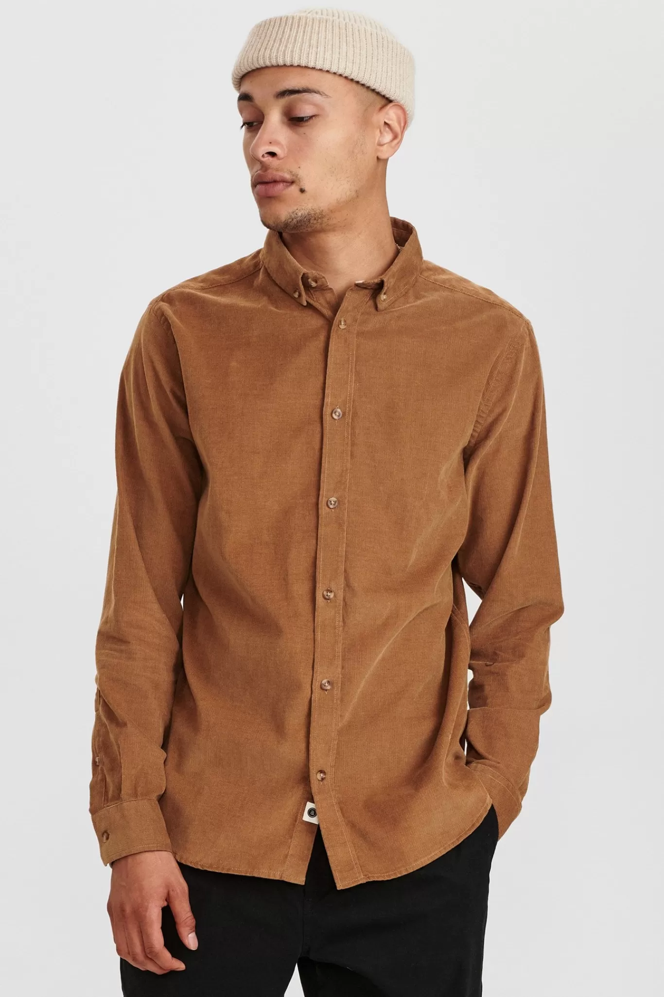 Anerkjendt Shirts<Akkonrad Corduroy Shirt - Golden Yellow