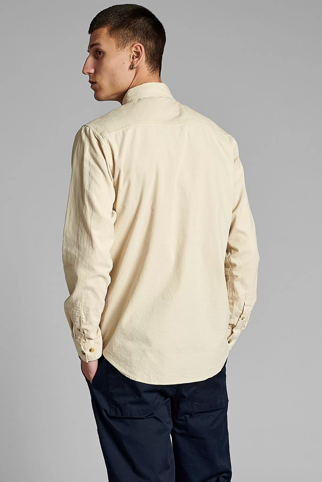 Anerkjendt Shirts<Akkonrad Ls Cord - Brown Rice