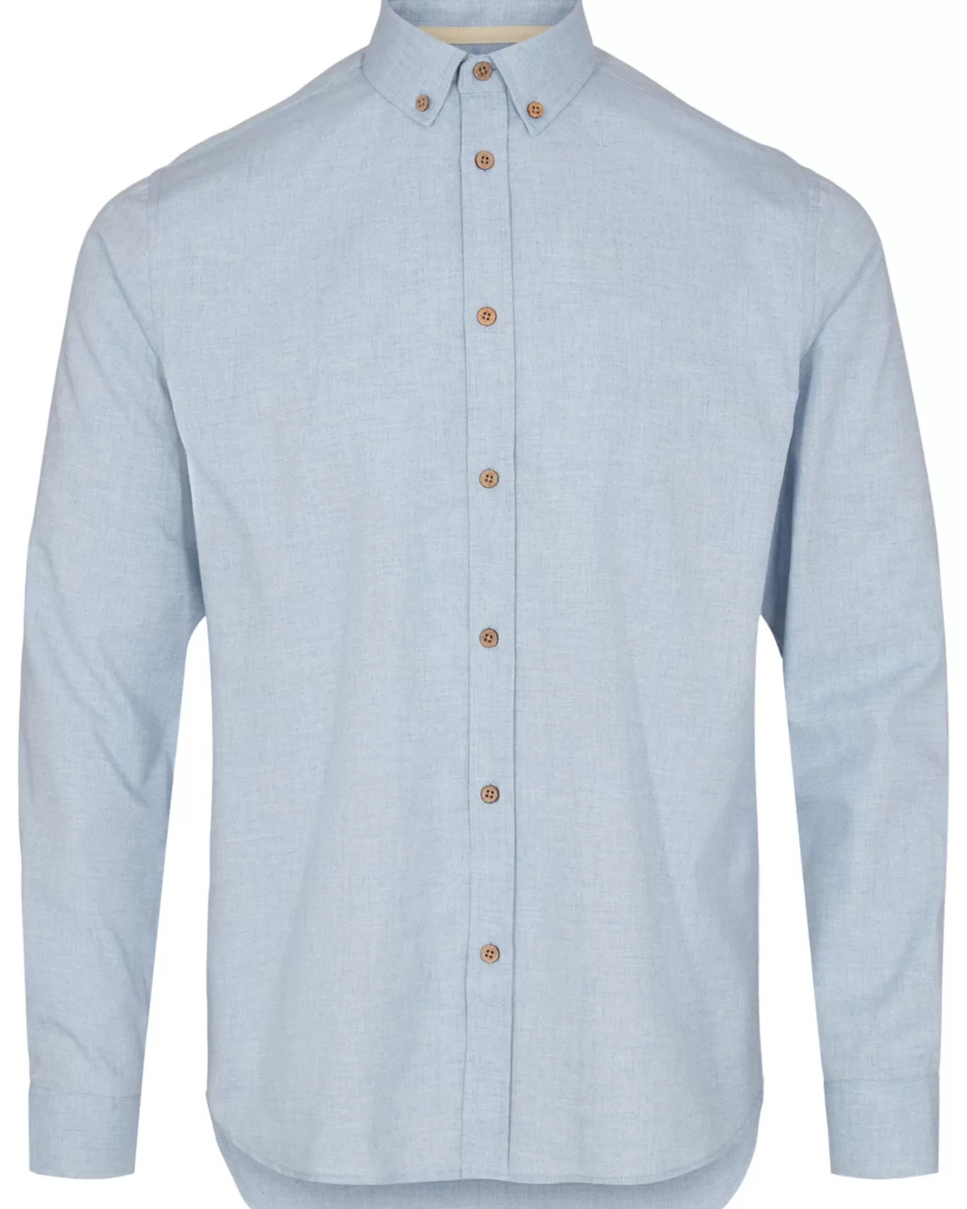 Anerkjendt Shirts<Akkonrad Melange Shirt - Noos - Sky Blue