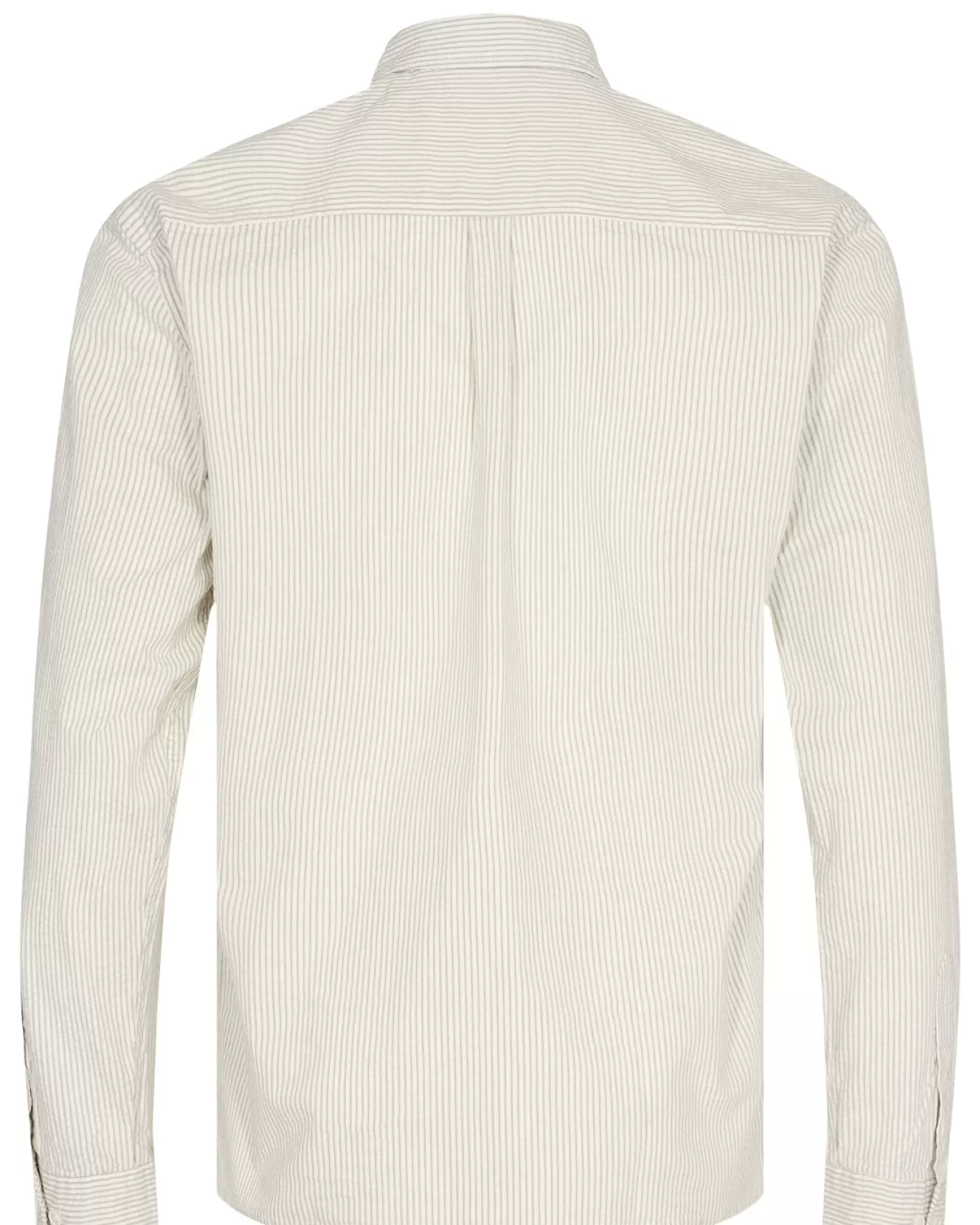 Anerkjendt Shirts<Akkurt L/S Placket Detail - Chateau Gray