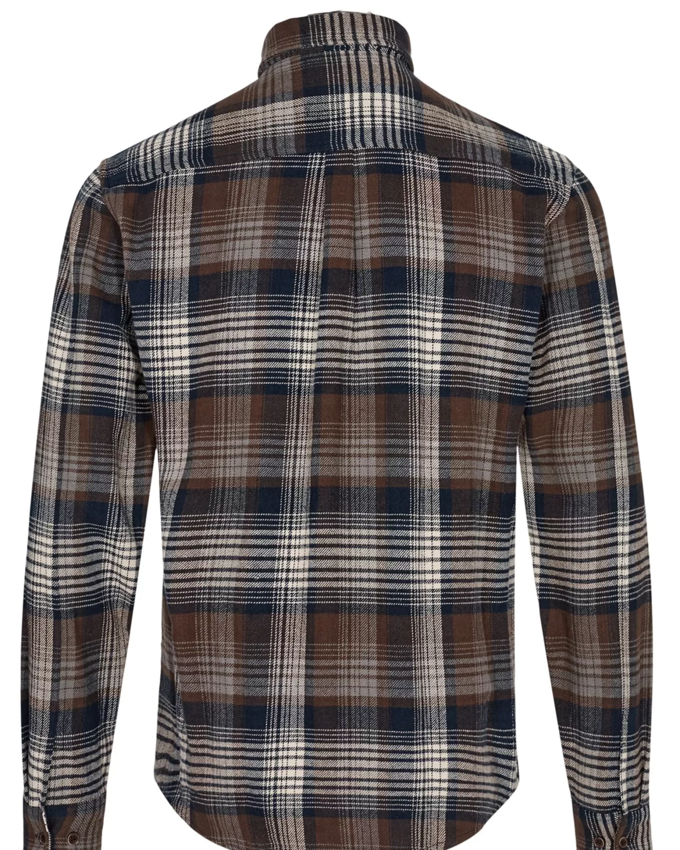 Anerkjendt Shirts<Akleif Brushed Check - Sky Captain