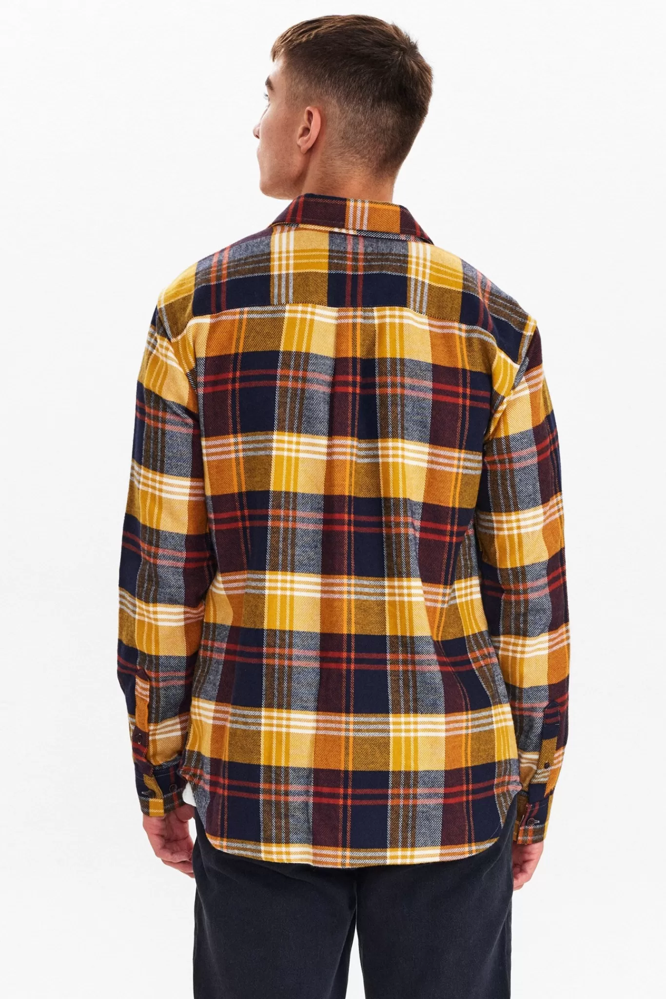 Anerkjendt Shirts<Akleif Checked Shirt - Cinnamon Stick