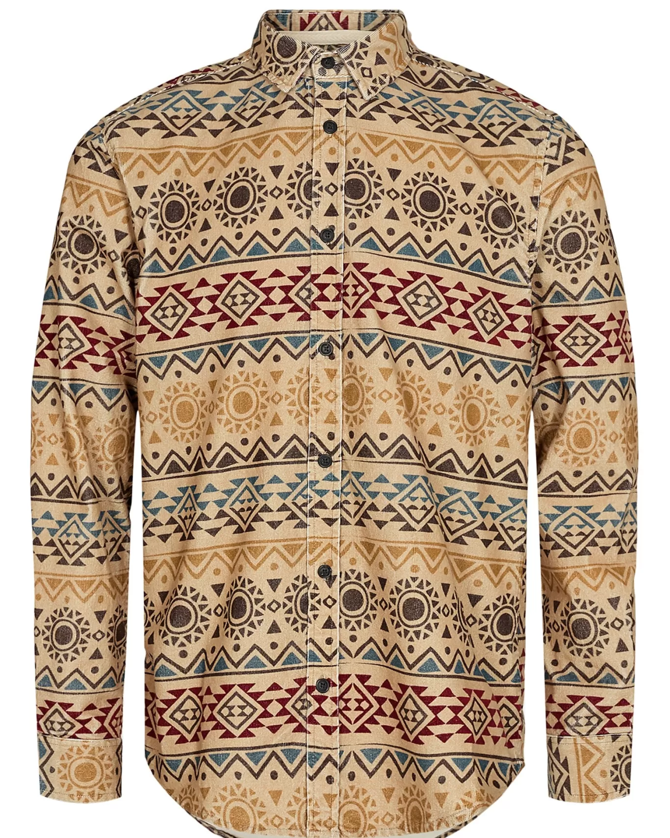 Anerkjendt Shirts<Akleif Corduroy Aop L/S Shirt - Incense