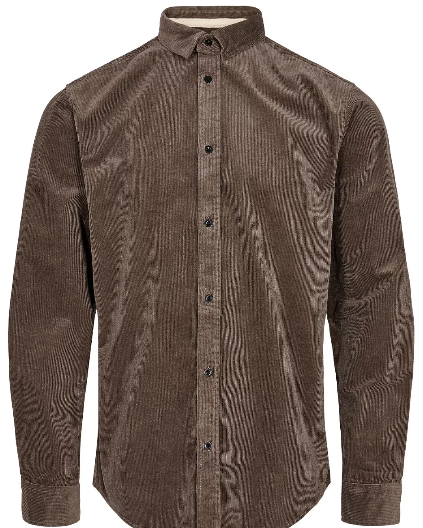 Anerkjendt Shirts<Akleif Corduroy Shirt - Chocolate Brown