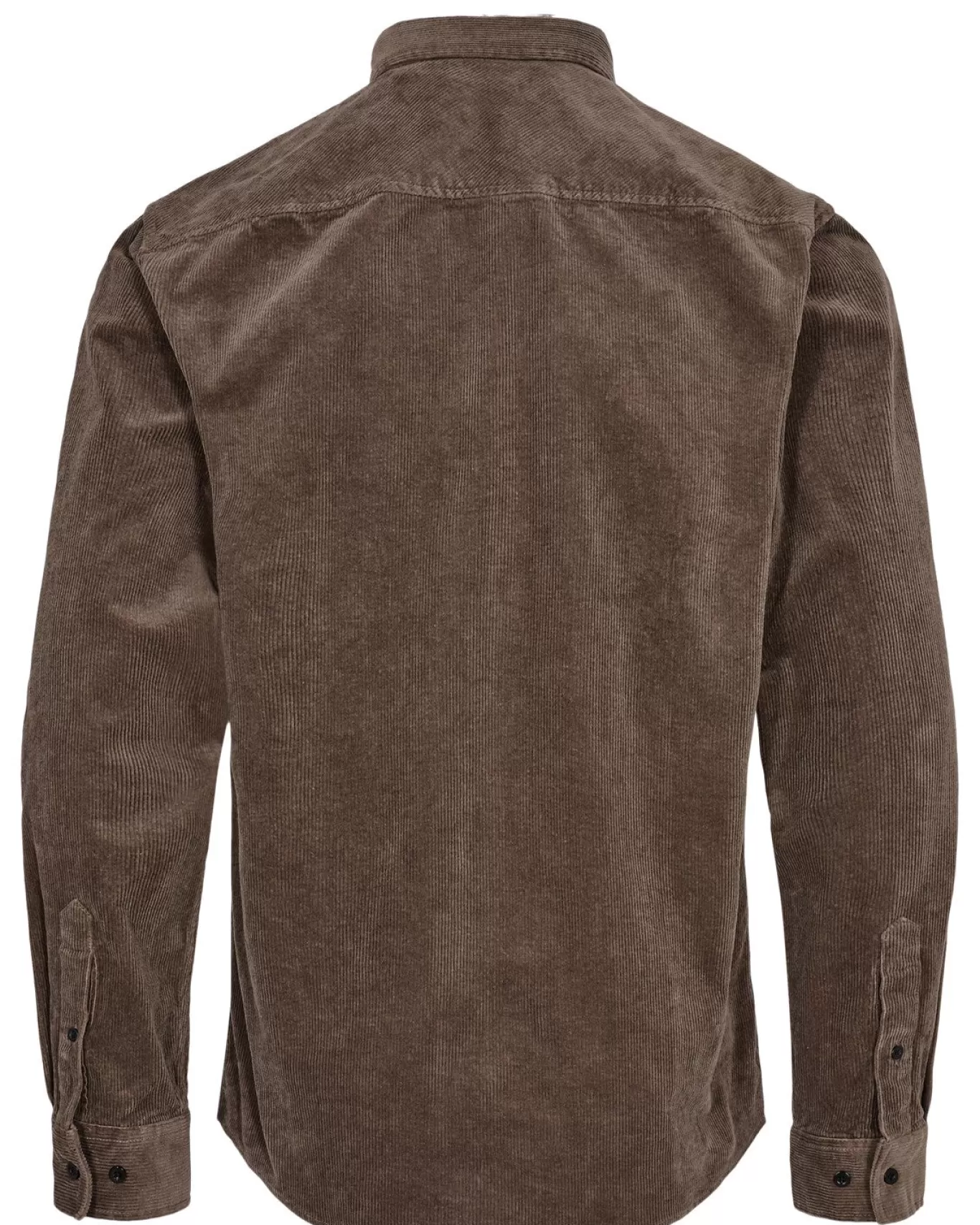 Anerkjendt Shirts<Akleif Corduroy Shirt - Chocolate Brown