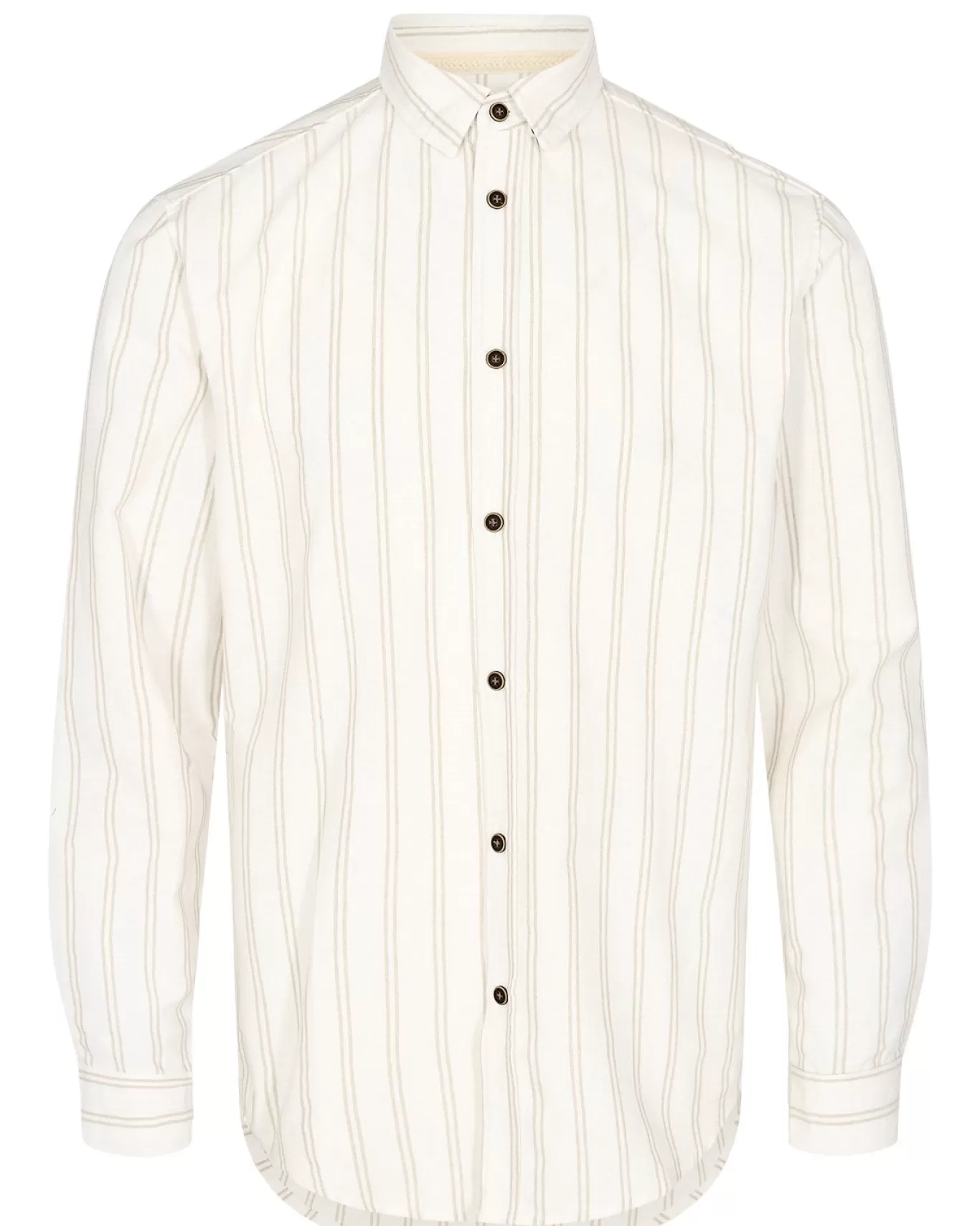 Anerkjendt Shirts<Akleif L/S Double Stripe - Incense