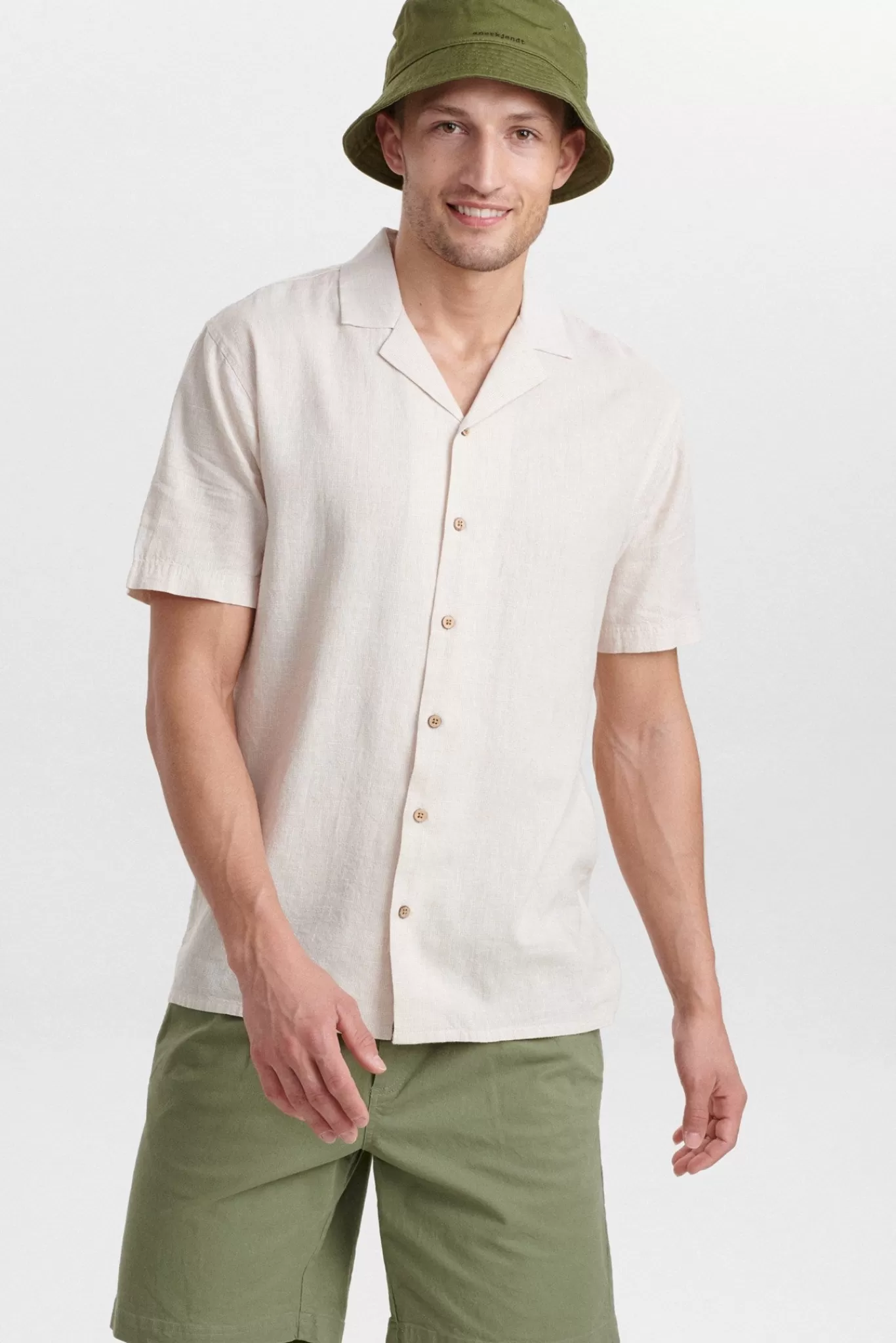 Anerkjendt Shirts<Akleo Fil A Fil Linen Shirt - Incense