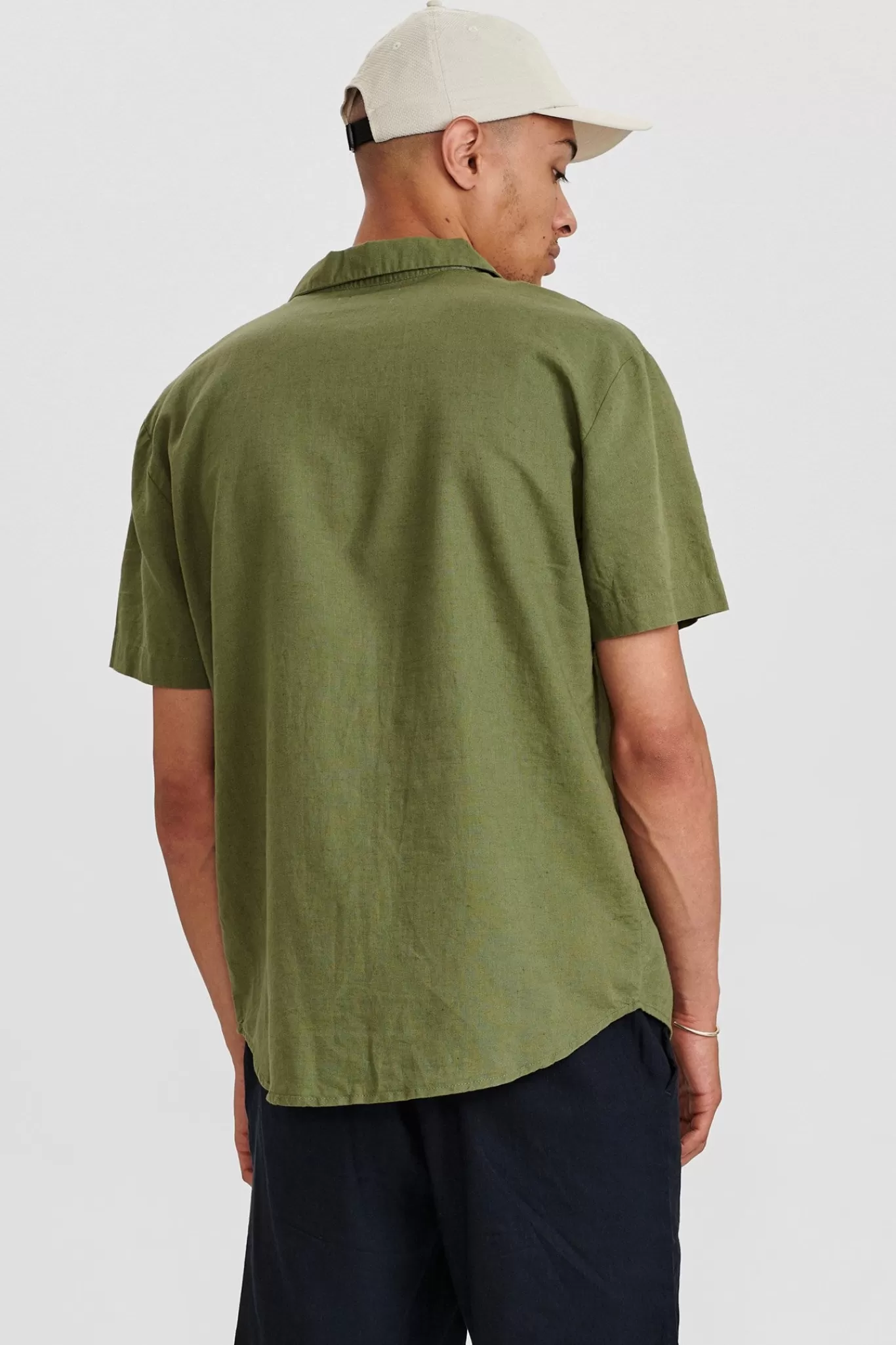 Anerkjendt Shirts<Akleo Linen Shirt - Olivine