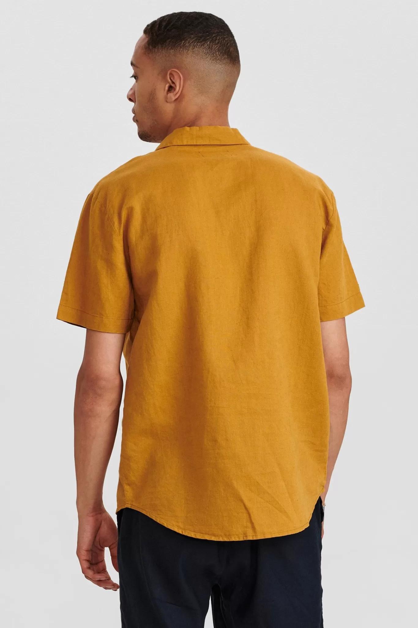 Anerkjendt Shirts<Akleo Linen Shirt - Wood Thrush