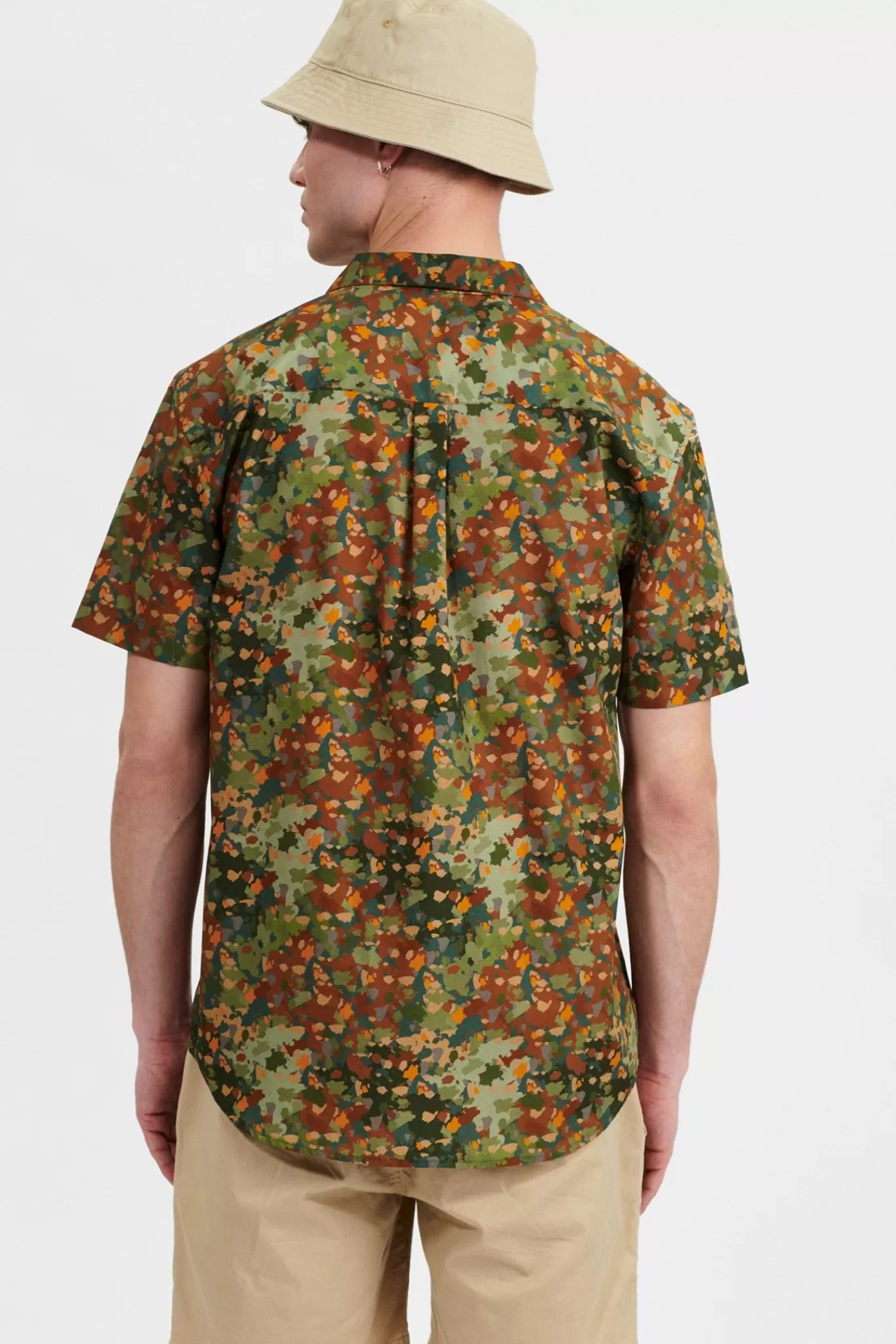 Anerkjendt Shirts<Akleo Poplin Aop Shirt - R. Green