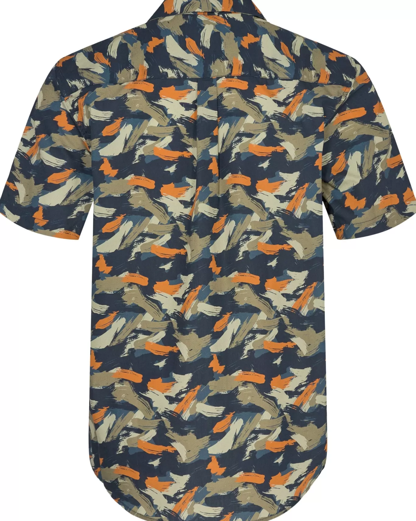 Anerkjendt Shirts<Akleo Poplin Aop Shirt - Red Orange