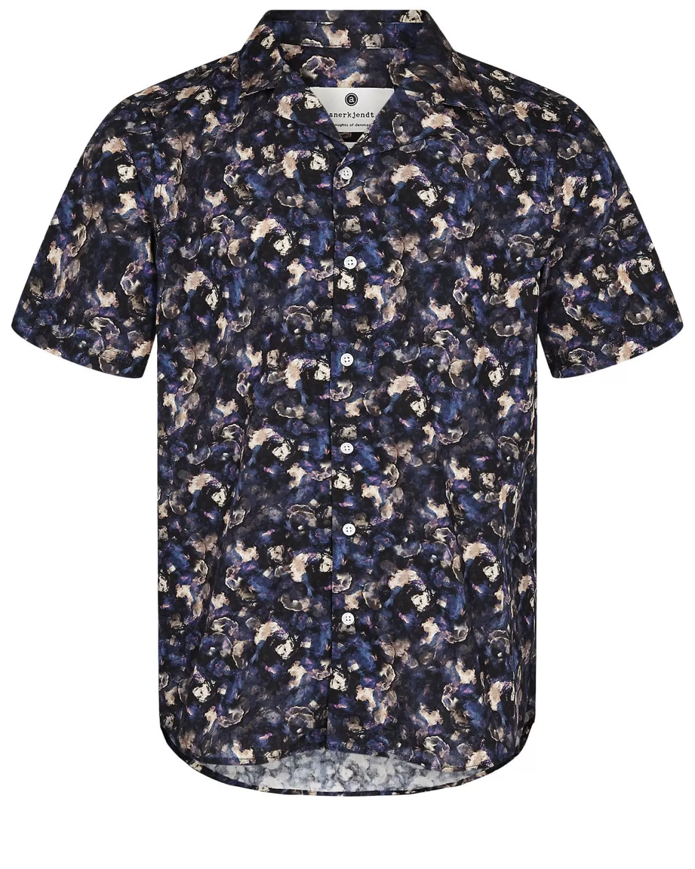 Anerkjendt Shirts<Akleo S/S Poplin Aop-Gots - Impala