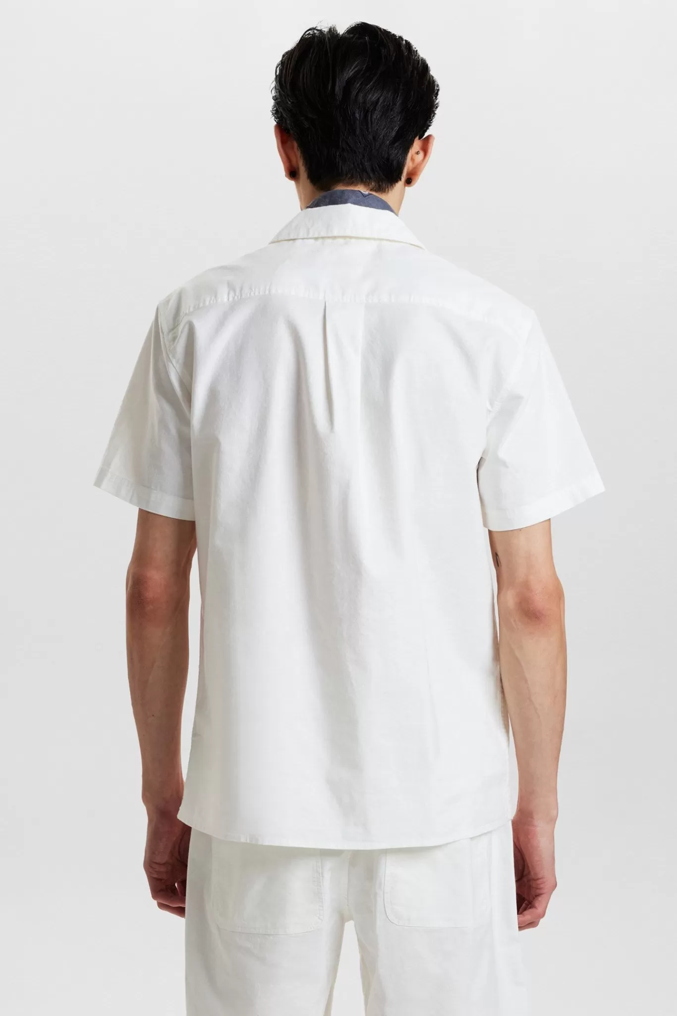 Anerkjendt Shirts<Akleon S/S Cot/Linen Shirt - Tofu