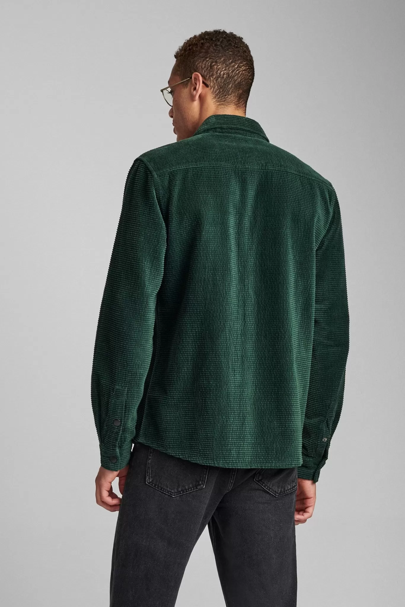 Anerkjendt Overshirts<Akloge Corduroy Overshirt - Pine Grove