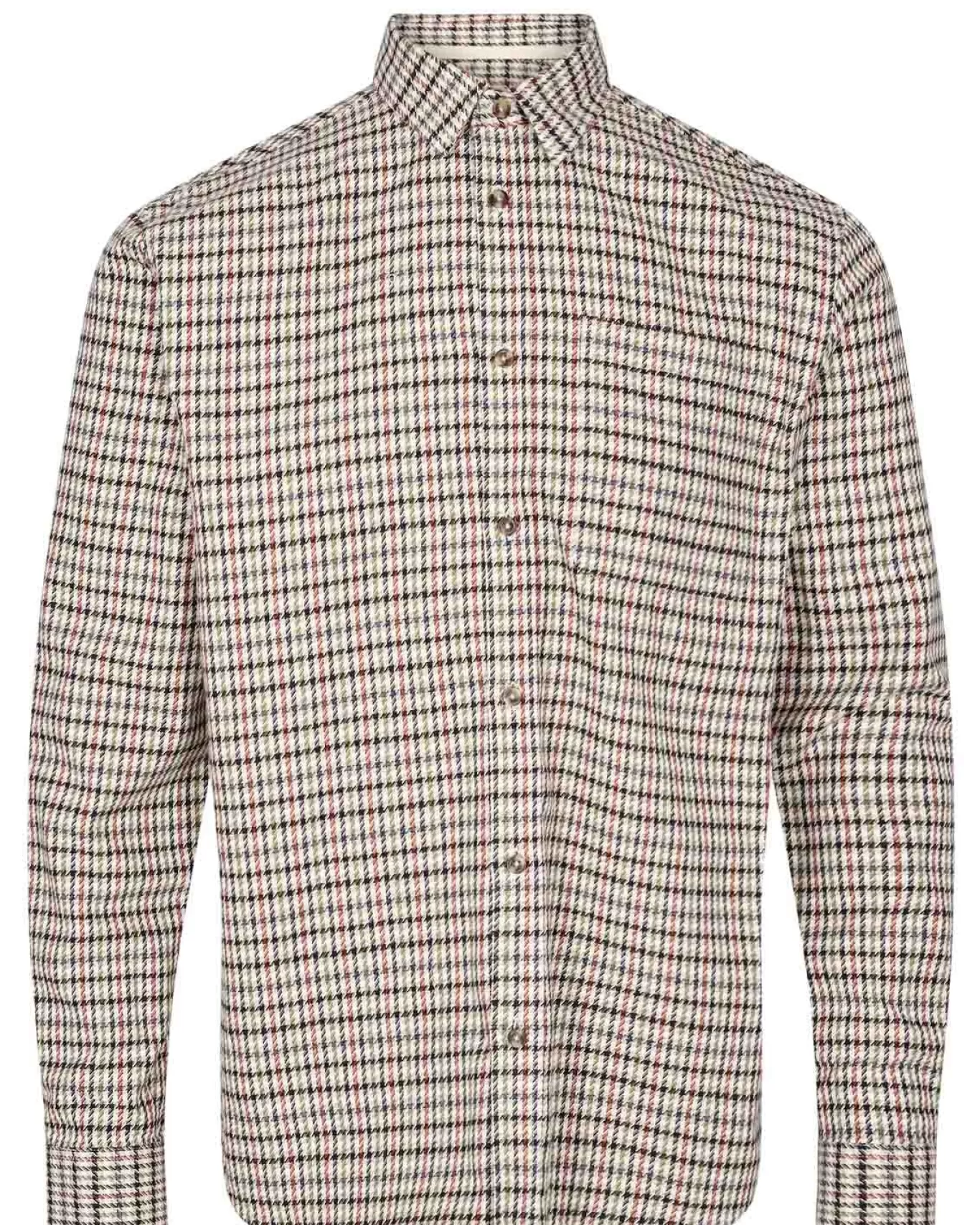 Anerkjendt Shirts<Aklouis Check Shirt - Olivine