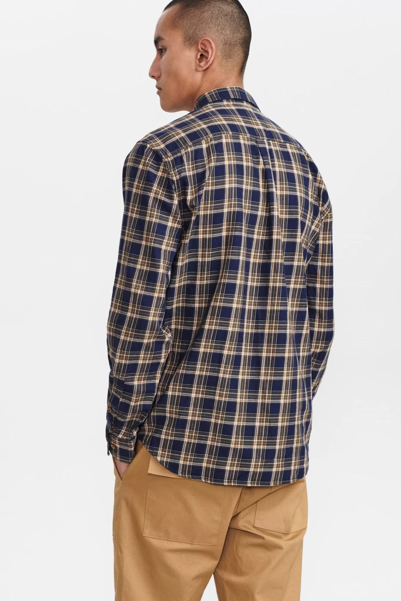 Anerkjendt Shirts<Aklouis Check Shirt - Sky Captain