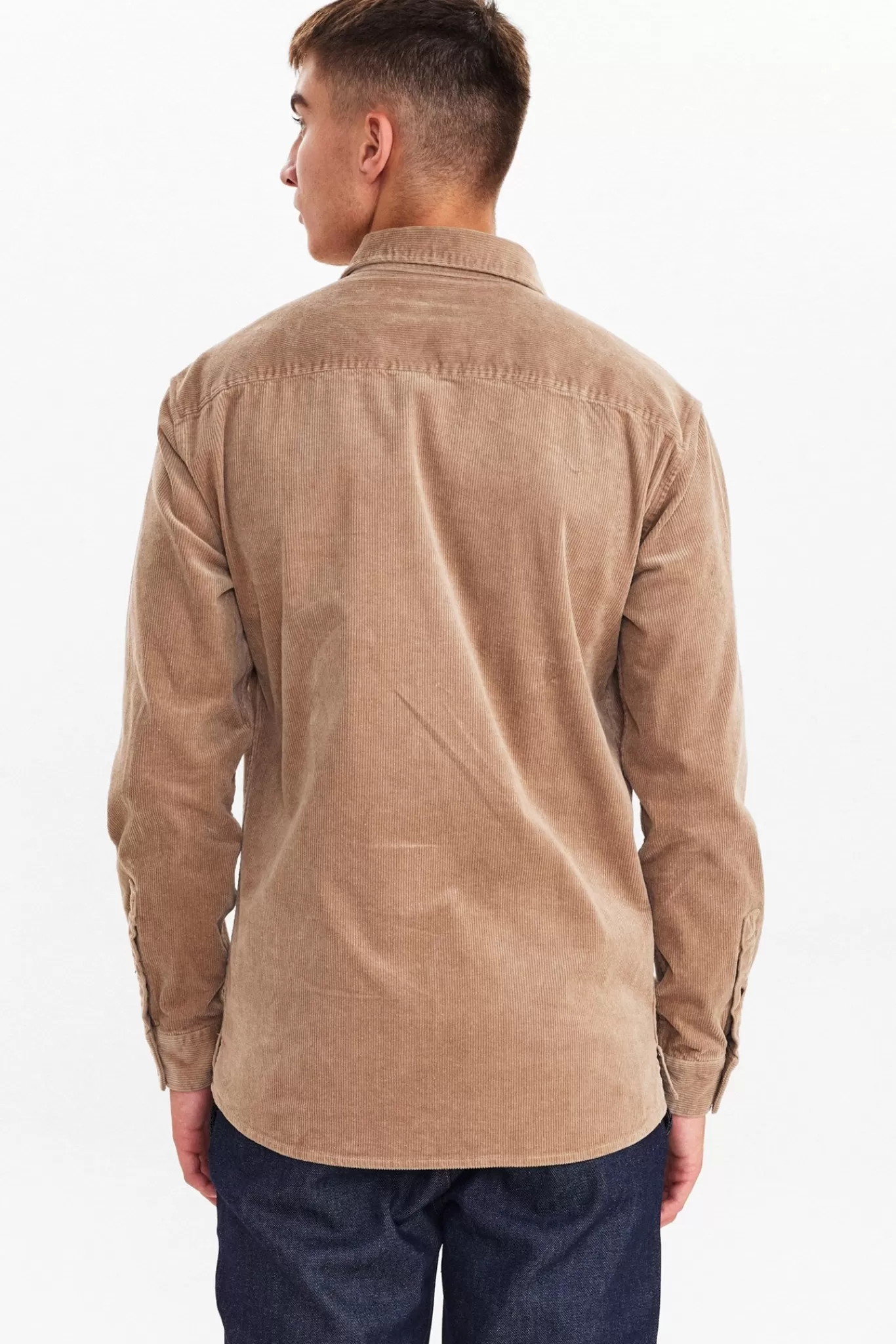 Anerkjendt Shirts<Aklouis Corduroy Shirt - Cobblestone