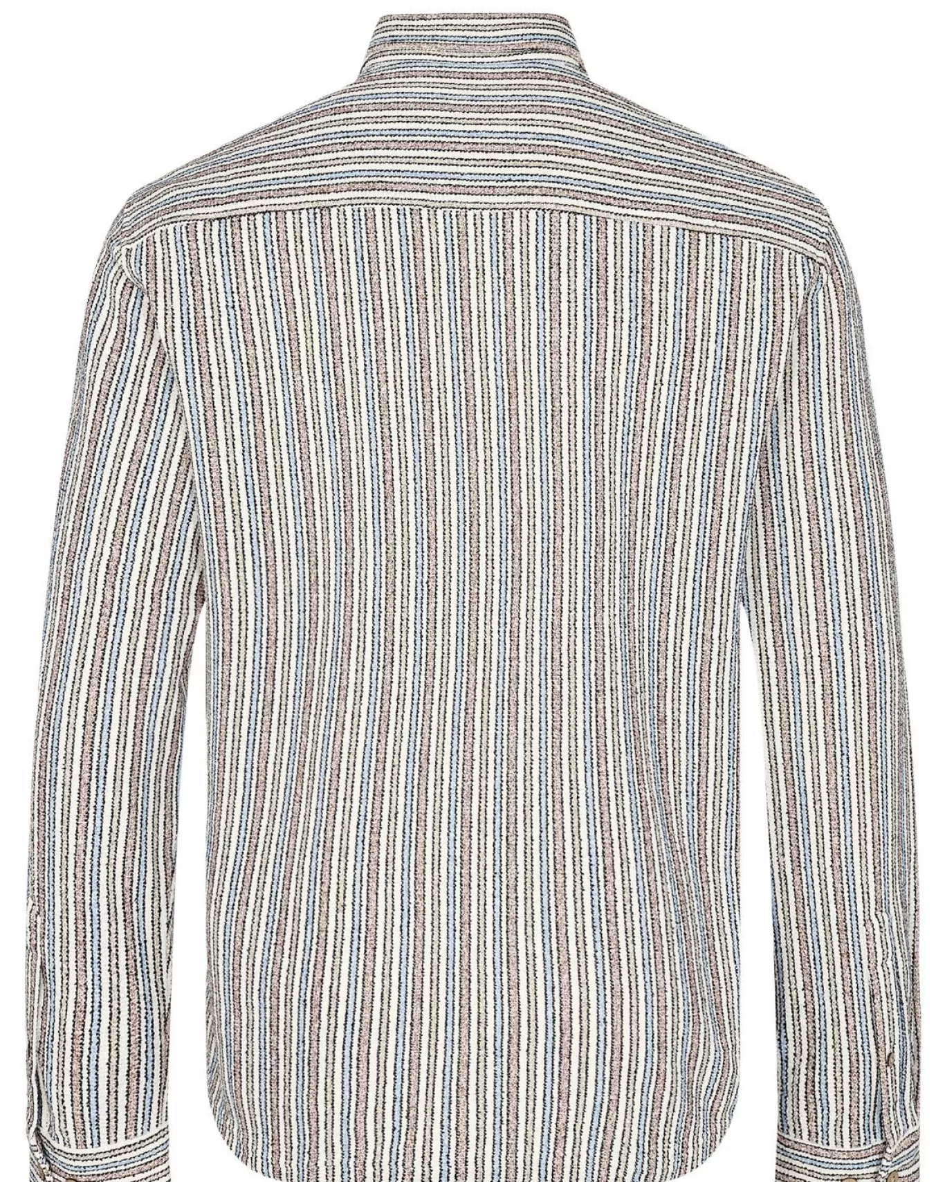 Anerkjendt Shirts<Aklouis L/S Jacquard Stripe - Tofu