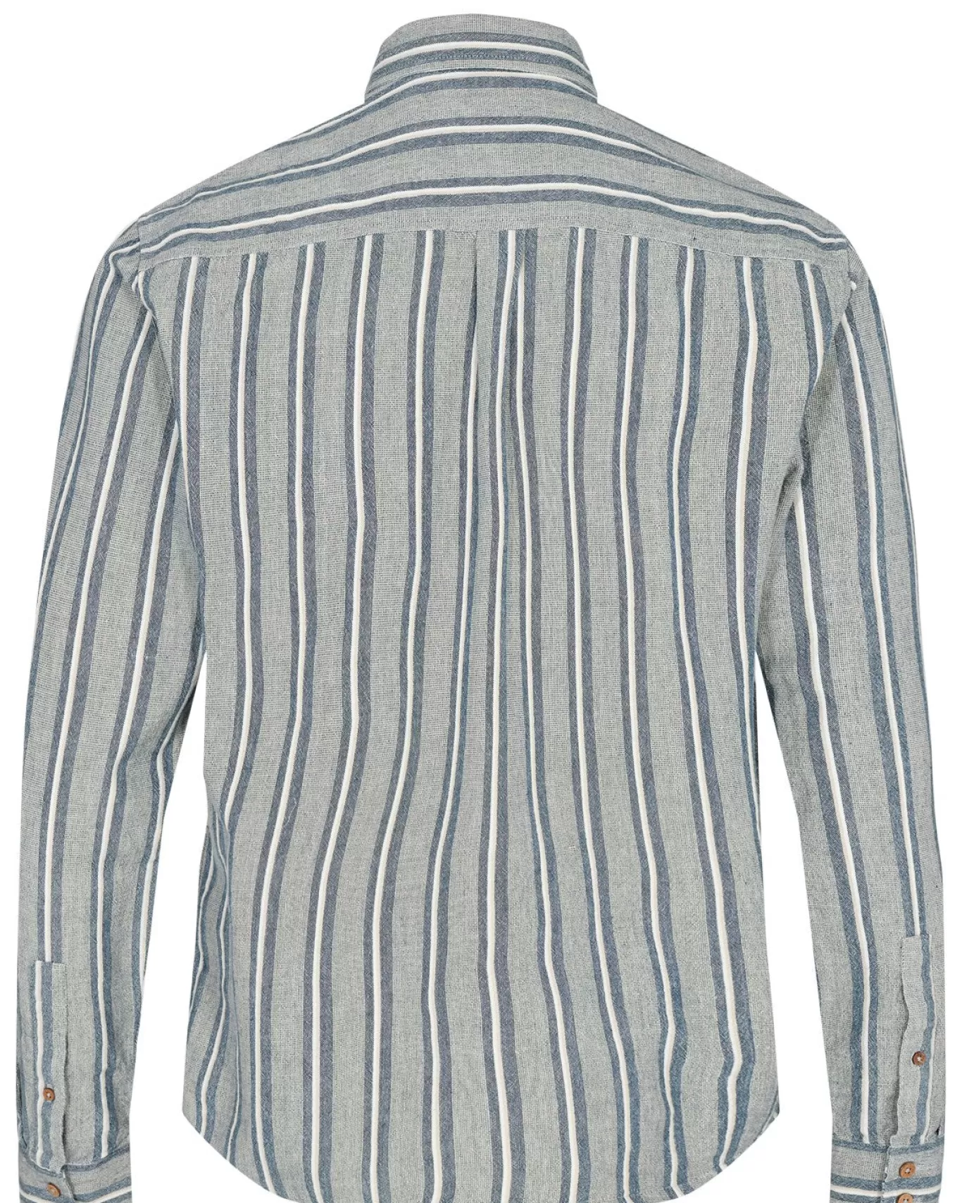 Anerkjendt Shirts<Aklouis L/S Multi Stripe - Indian Teal