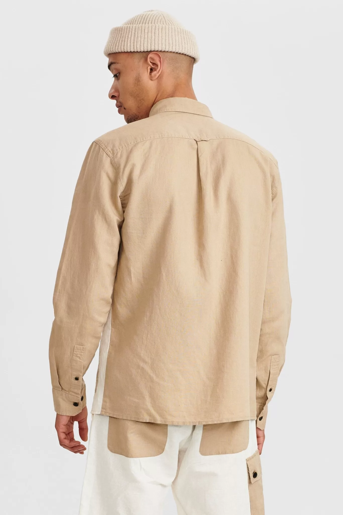 Anerkjendt Shirts<Aklouis Pocket Linen Shirt - Incense