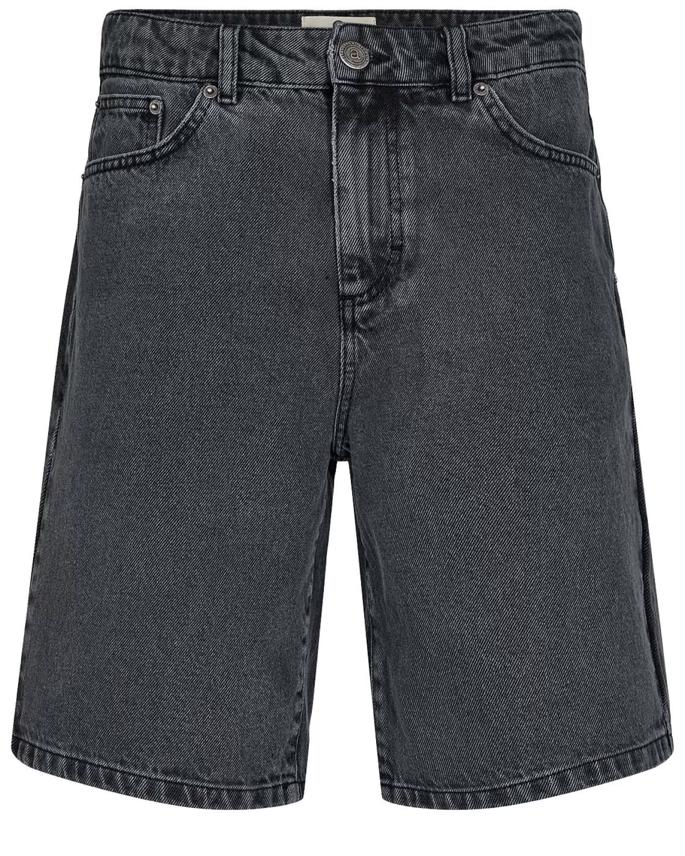 Anerkjendt Shorts<Aklt Dad Denim - Caviar