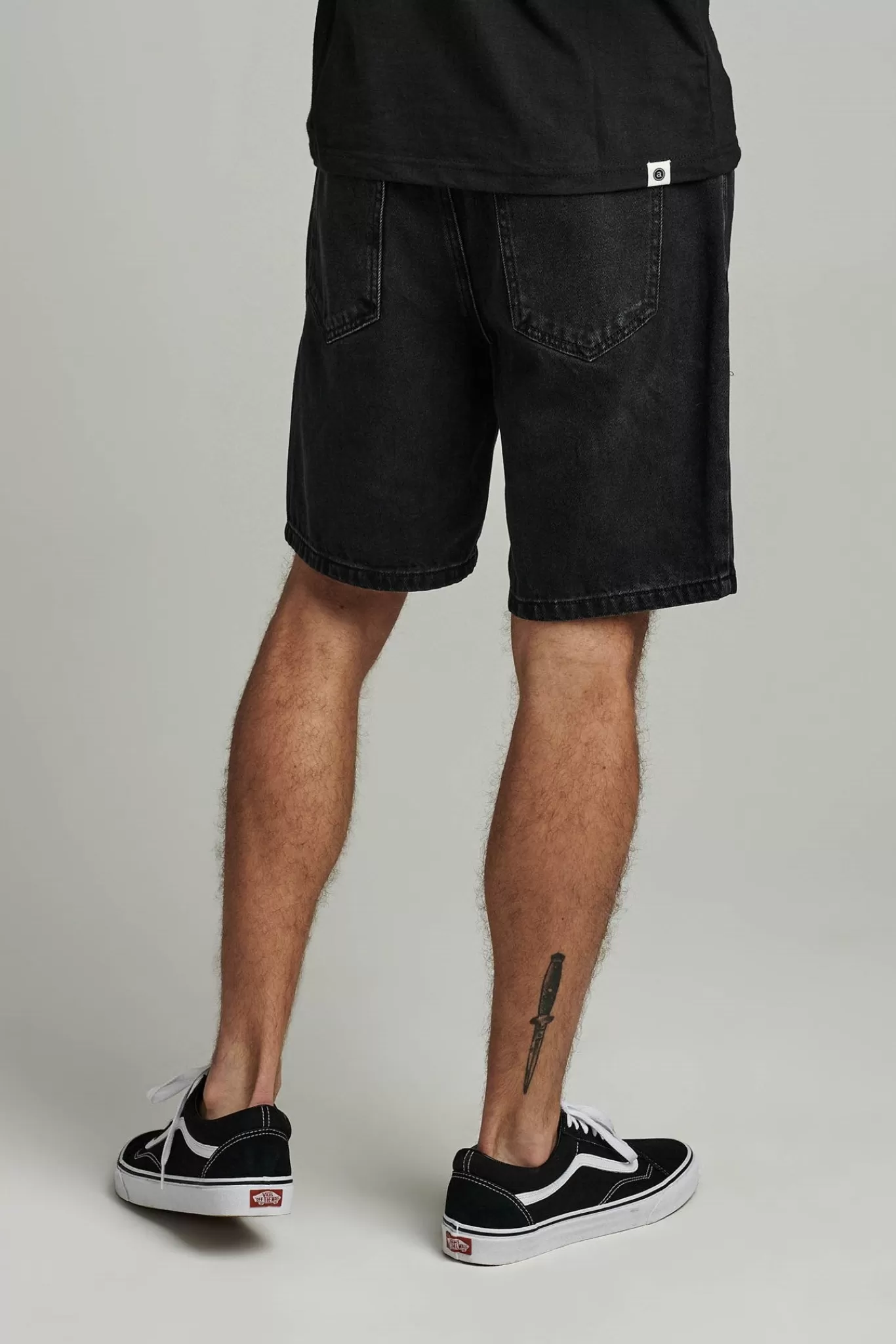 Anerkjendt Shorts<Aklt Dad Denim - Caviar