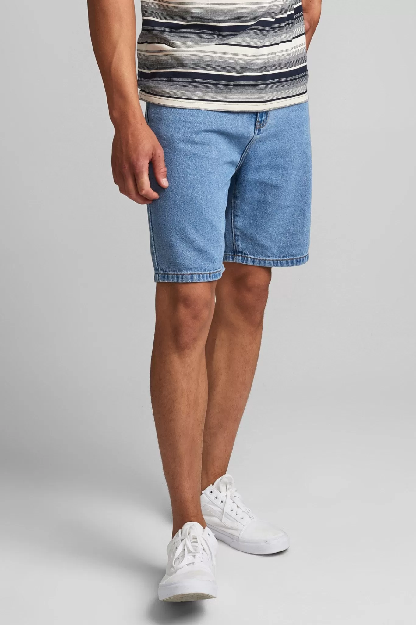 Anerkjendt Shorts<Aklt Dad Denim - Light Blue Denim