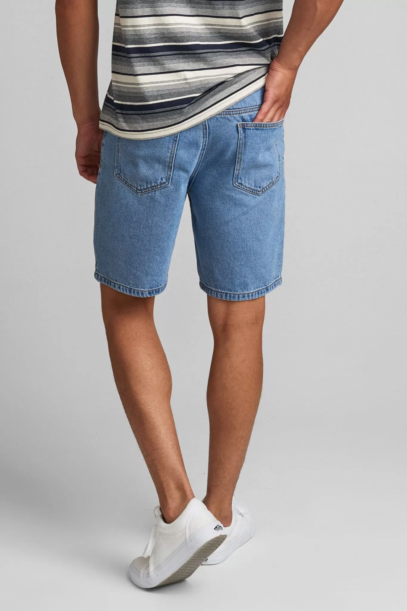 Anerkjendt Shorts<Aklt Dad Denim - Light Blue Denim