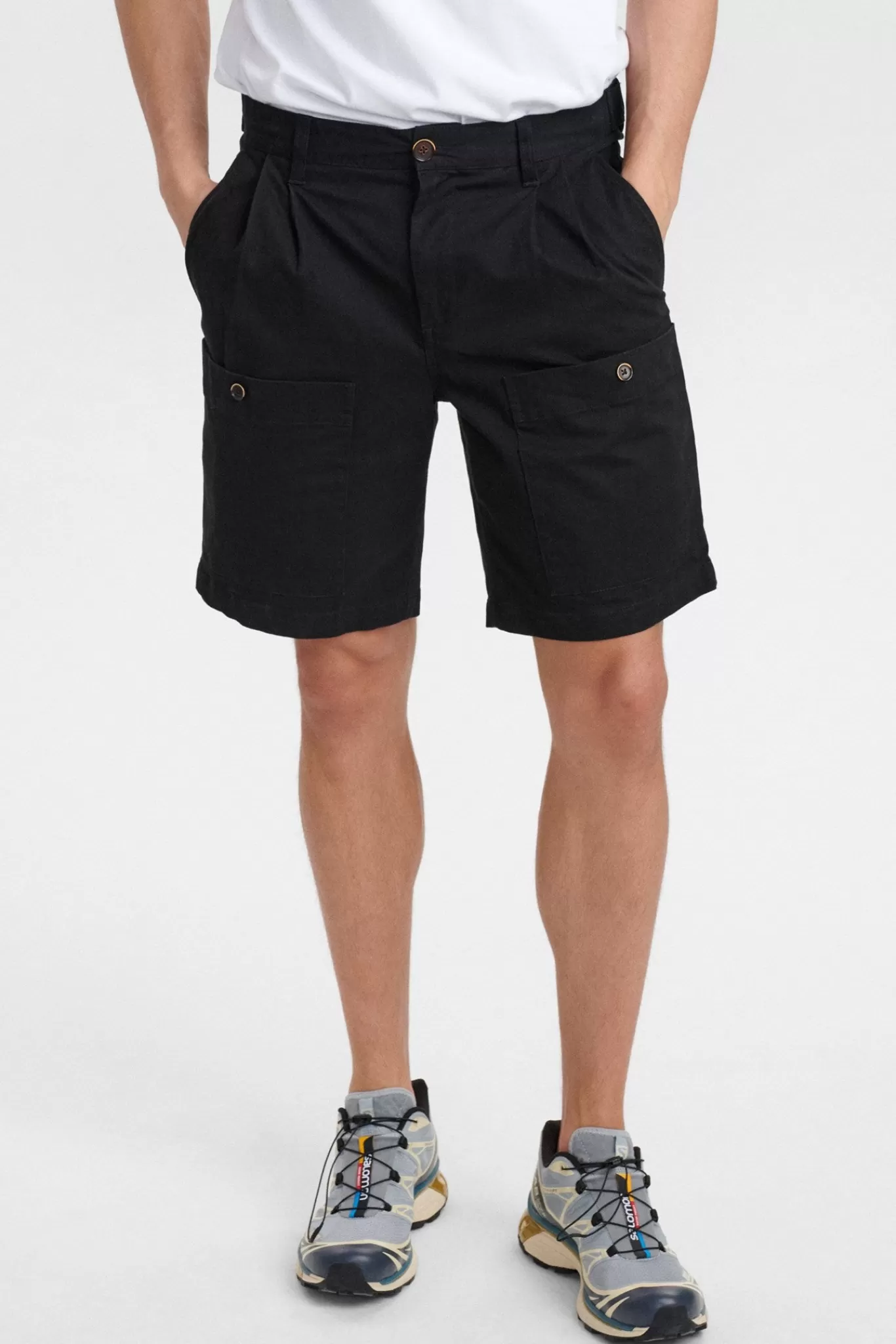 Anerkjendt Shorts<Aklt Jan Cargo Shorts - Caviar