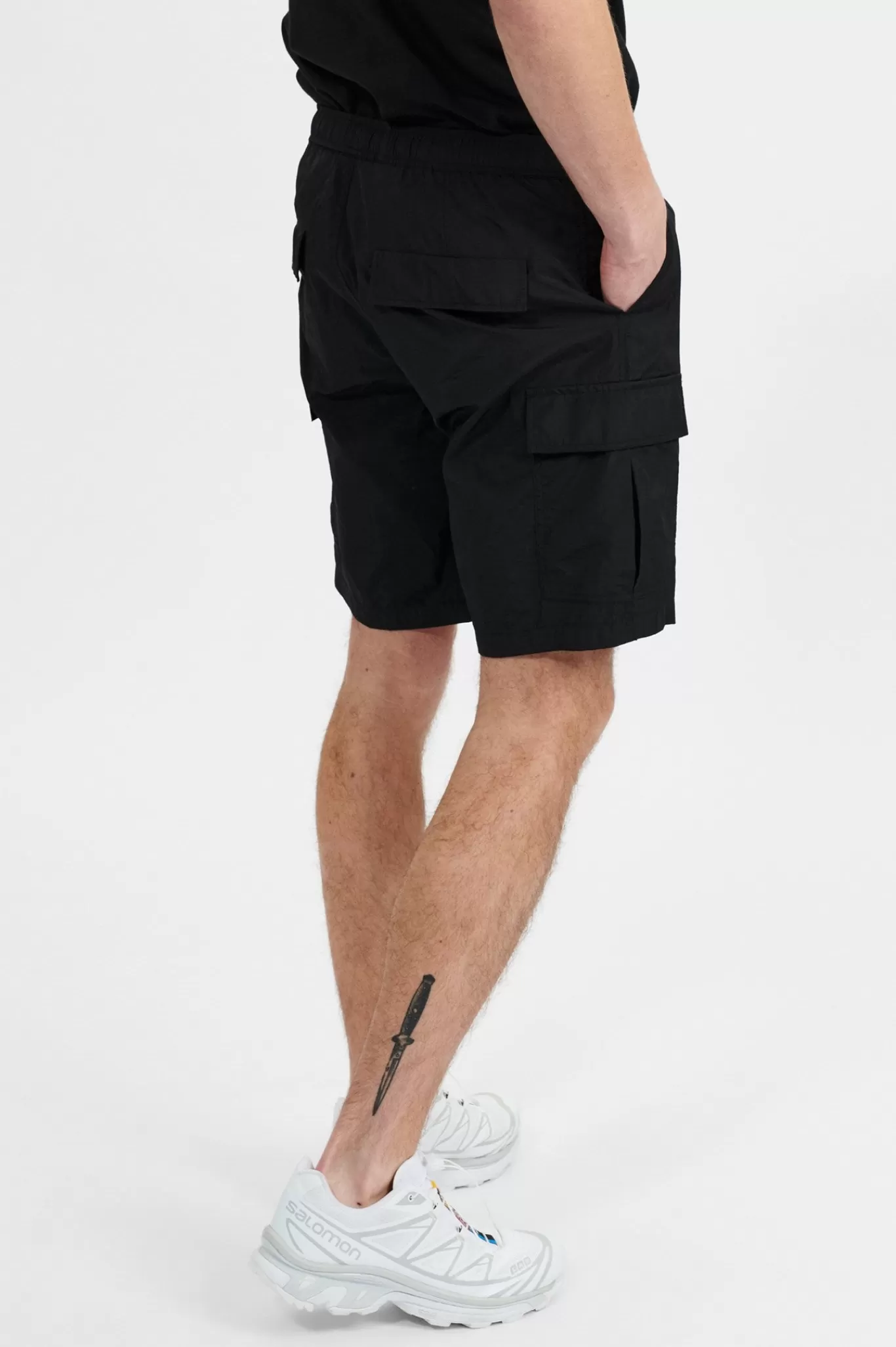 Anerkjendt Shorts<Aklt Jan Ela Cargo Short - Caviar