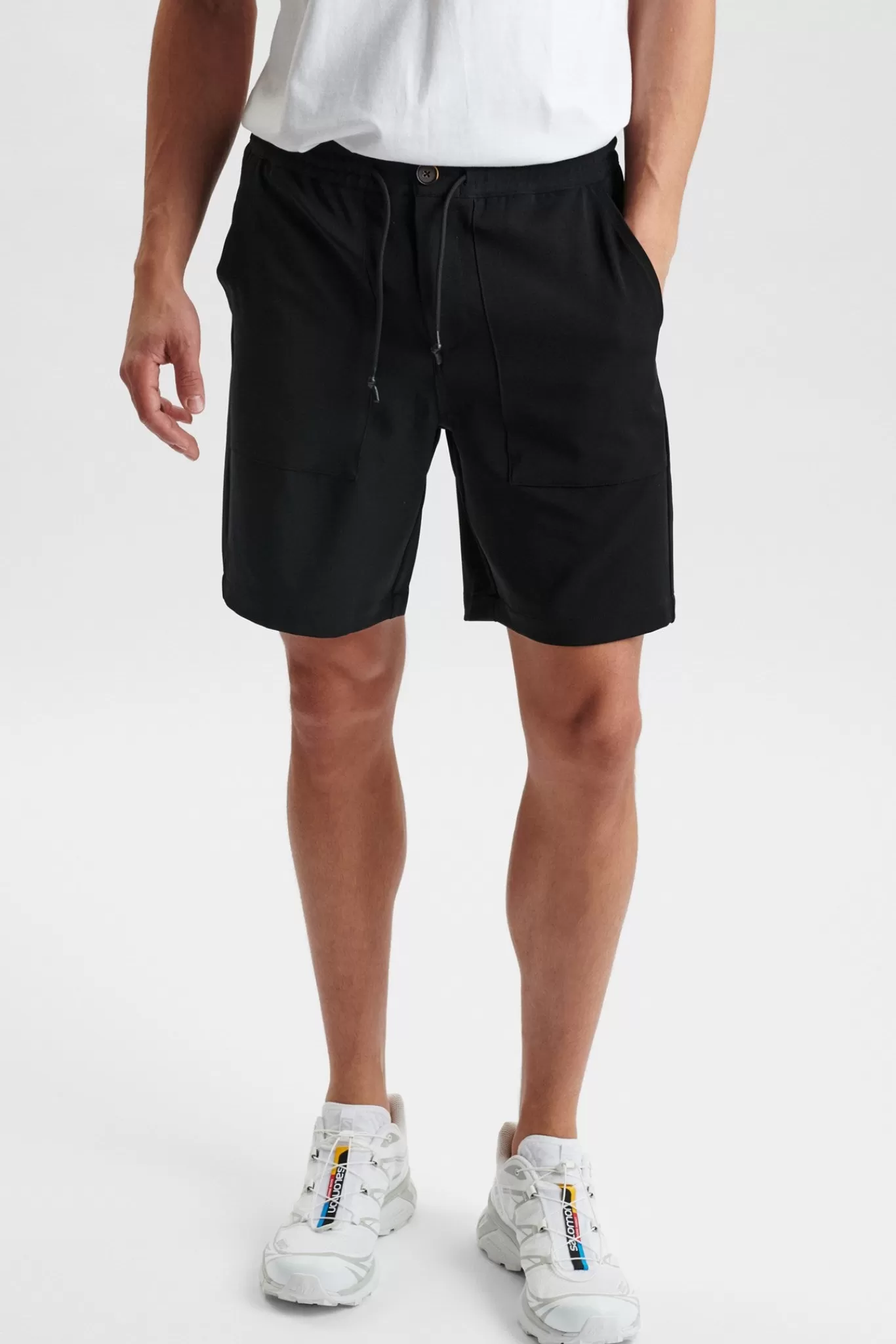 Anerkjendt Shorts<Aklt Jan Elasticated Shorts - Caviar