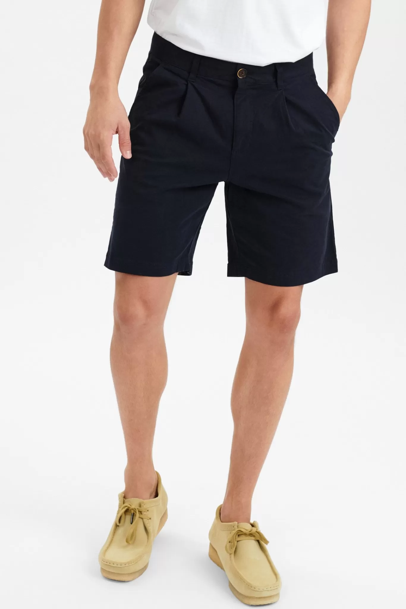 Anerkjendt Shorts<Aklt Jan Pleat Shorts - Sky Captain