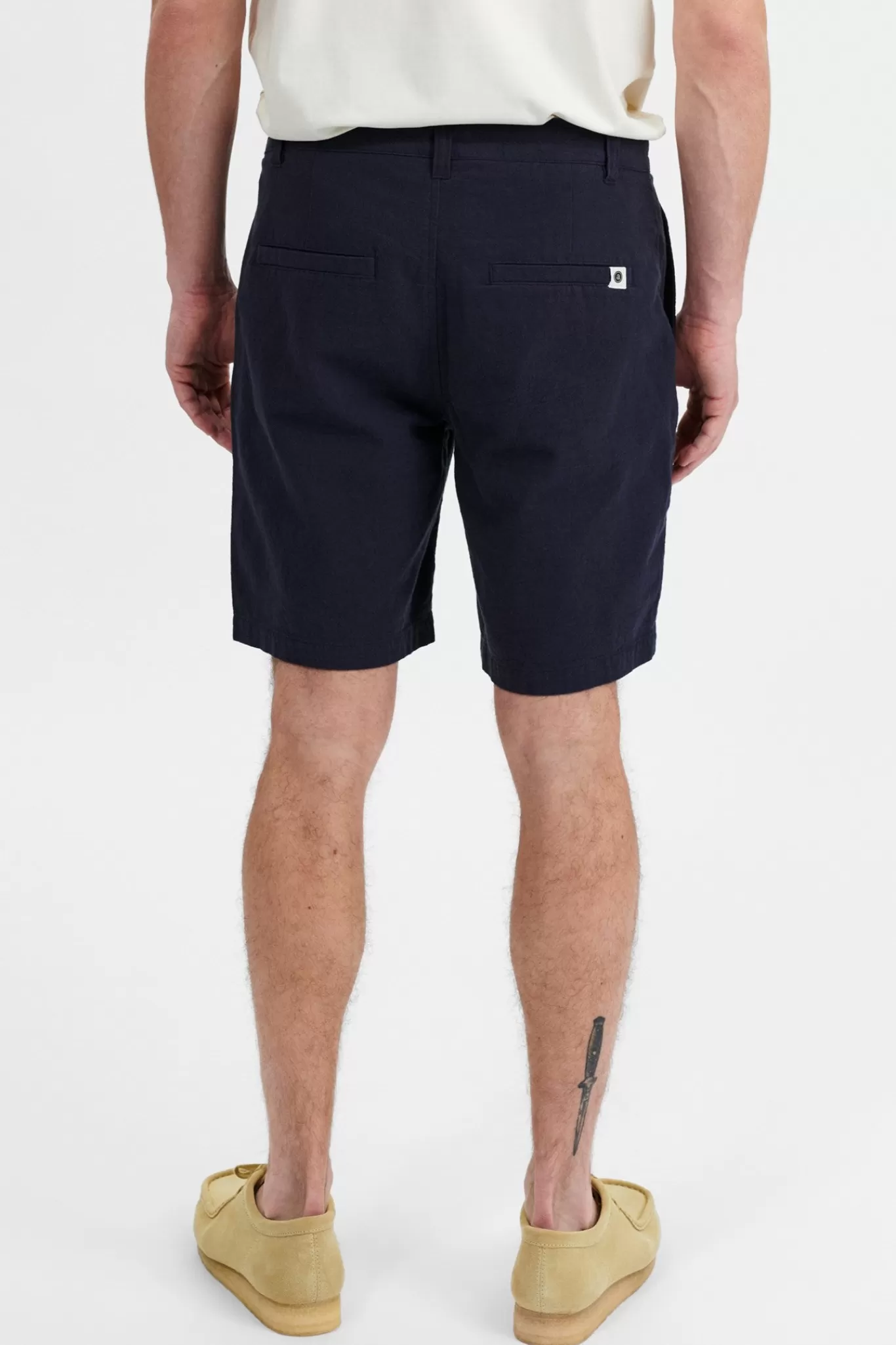 Anerkjendt Shorts<Aklt Jan Seer Sucker Paspel Shorts - Sky Captain