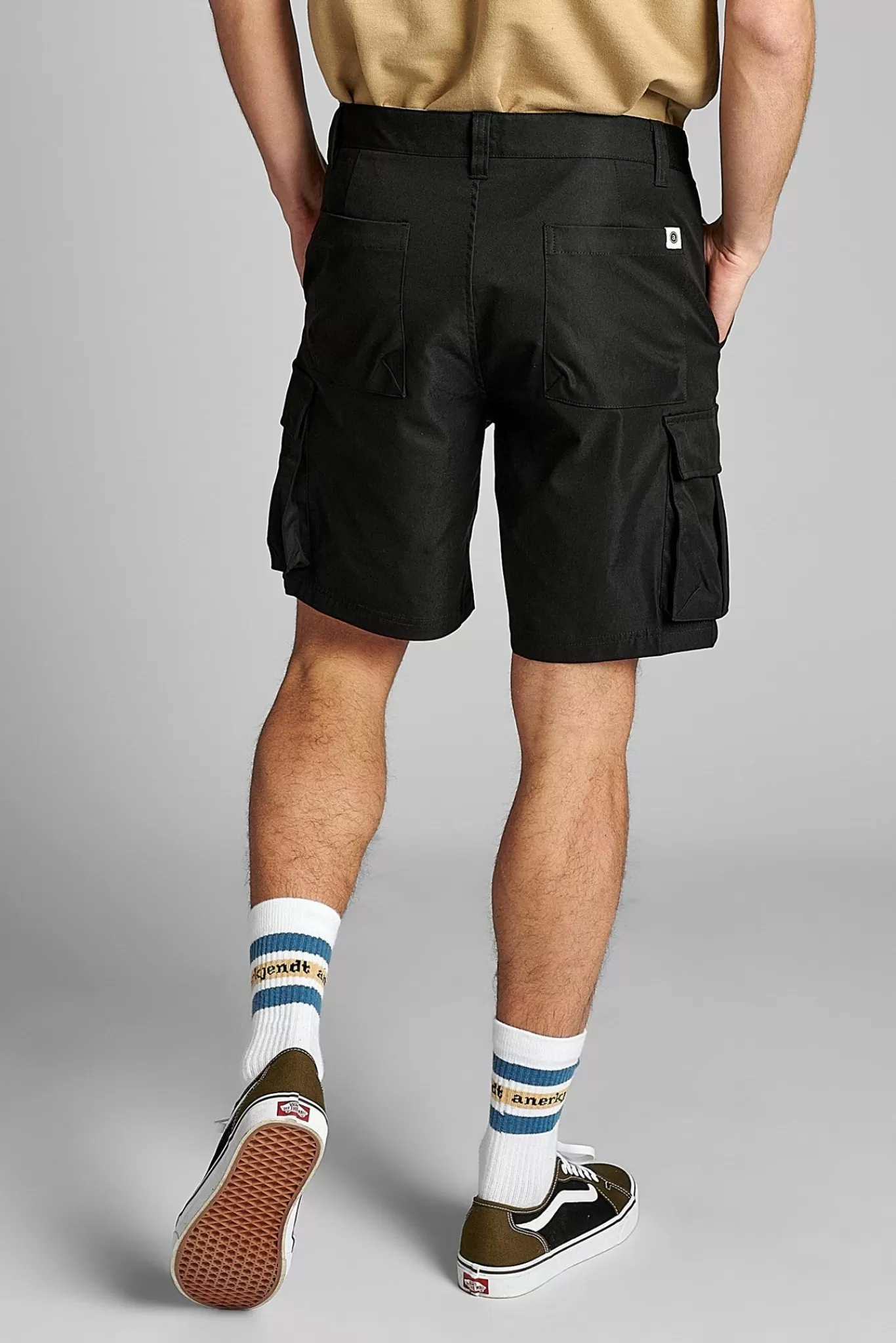 Anerkjendt Shorts<Aklt Jan Twill - Caviar