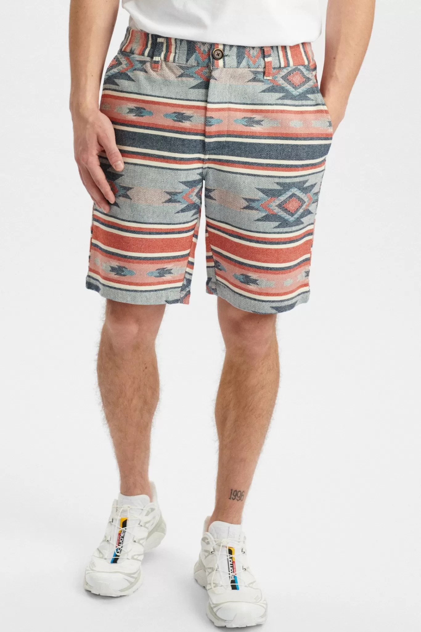 Anerkjendt Shorts<Aklt John Jacquard - Sky Captain