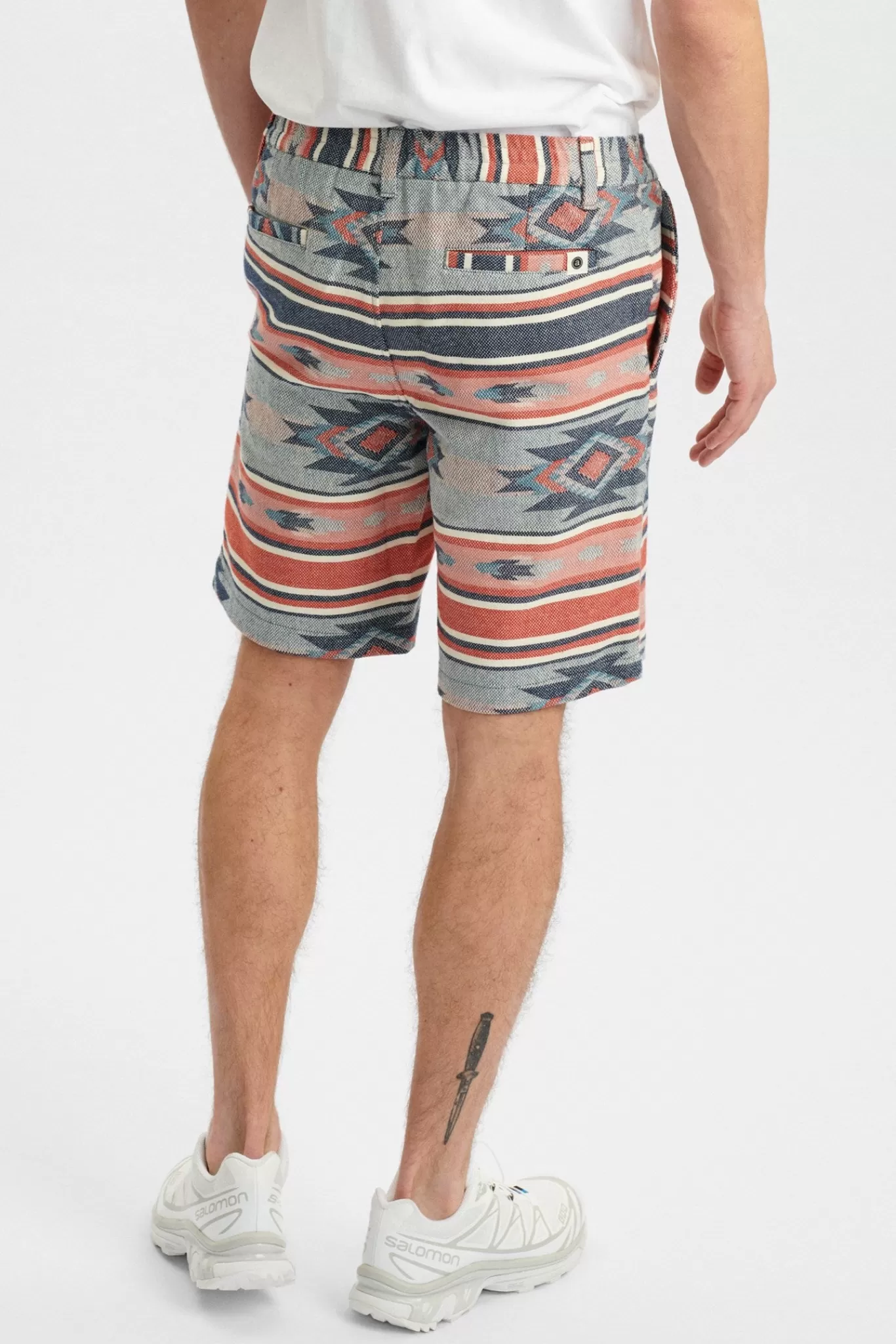 Anerkjendt Shorts<Aklt John Jacquard - Sky Captain