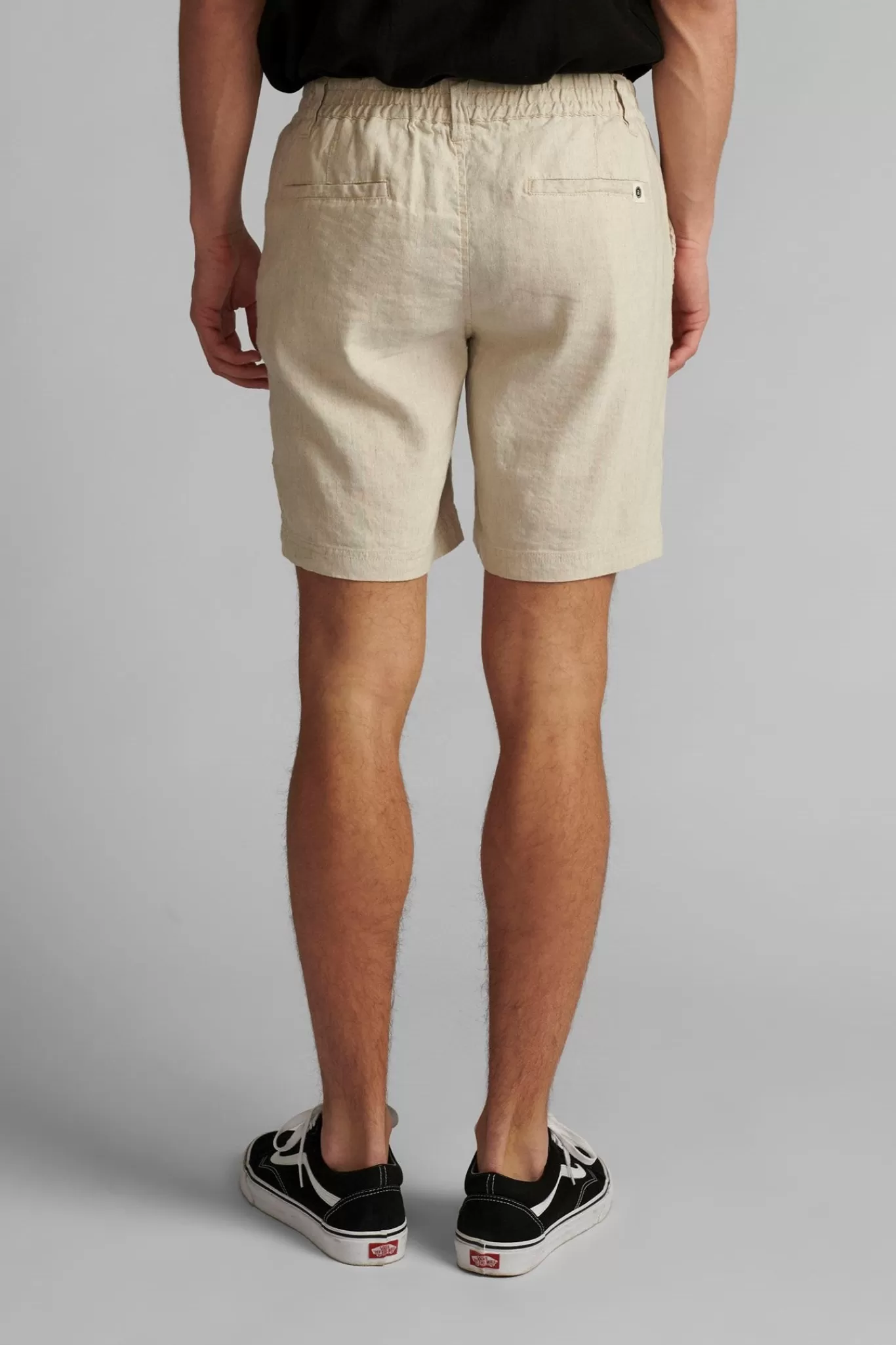 Anerkjendt Shorts<Aklt John Linen - Brown Rice