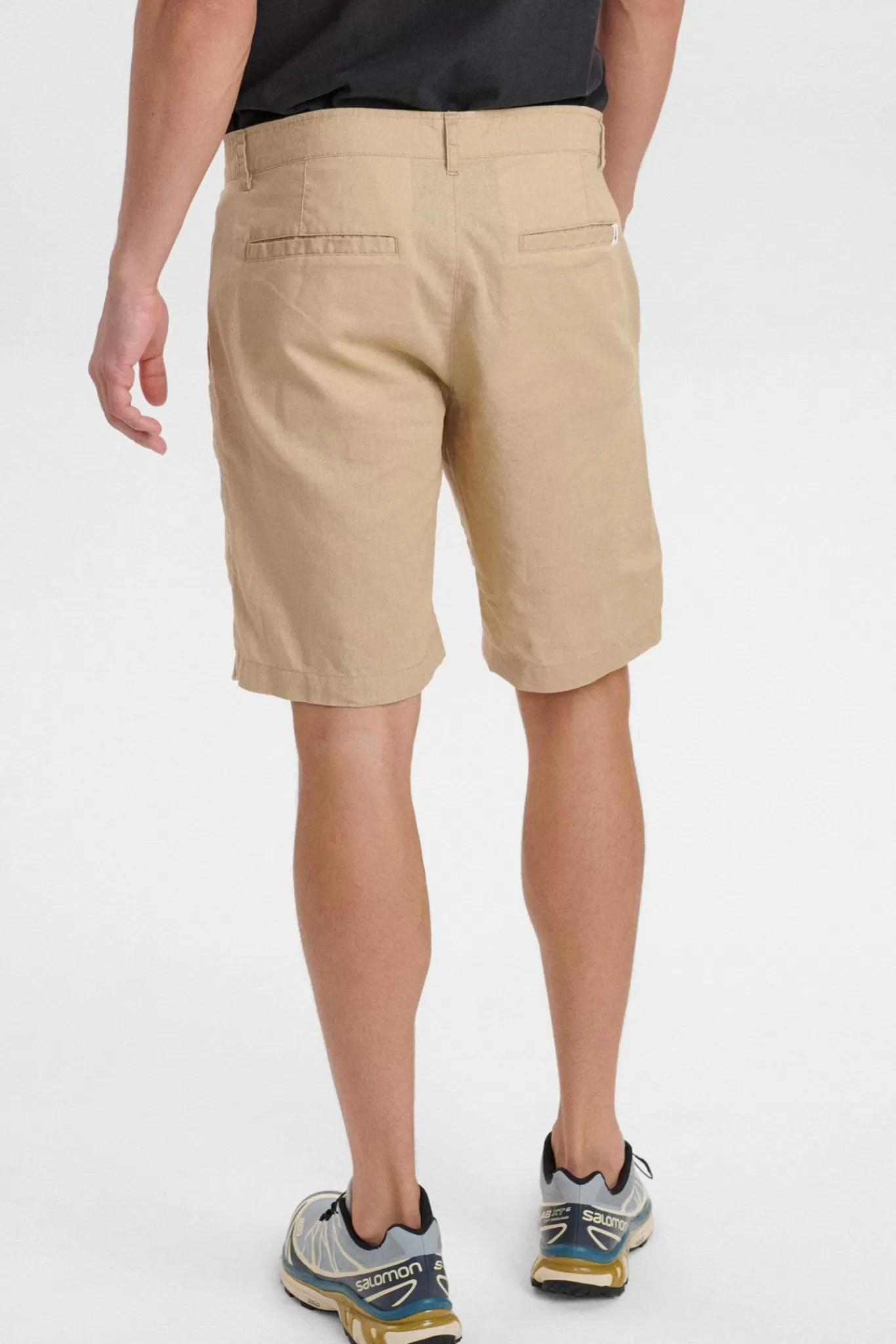 Anerkjendt Shorts<Aklt John Linen Solid Shorts - Incense