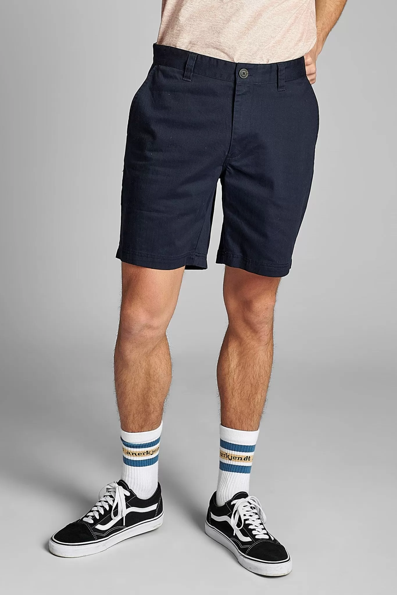 Anerkjendt Shorts<Aklt John Organic - Sky Captain